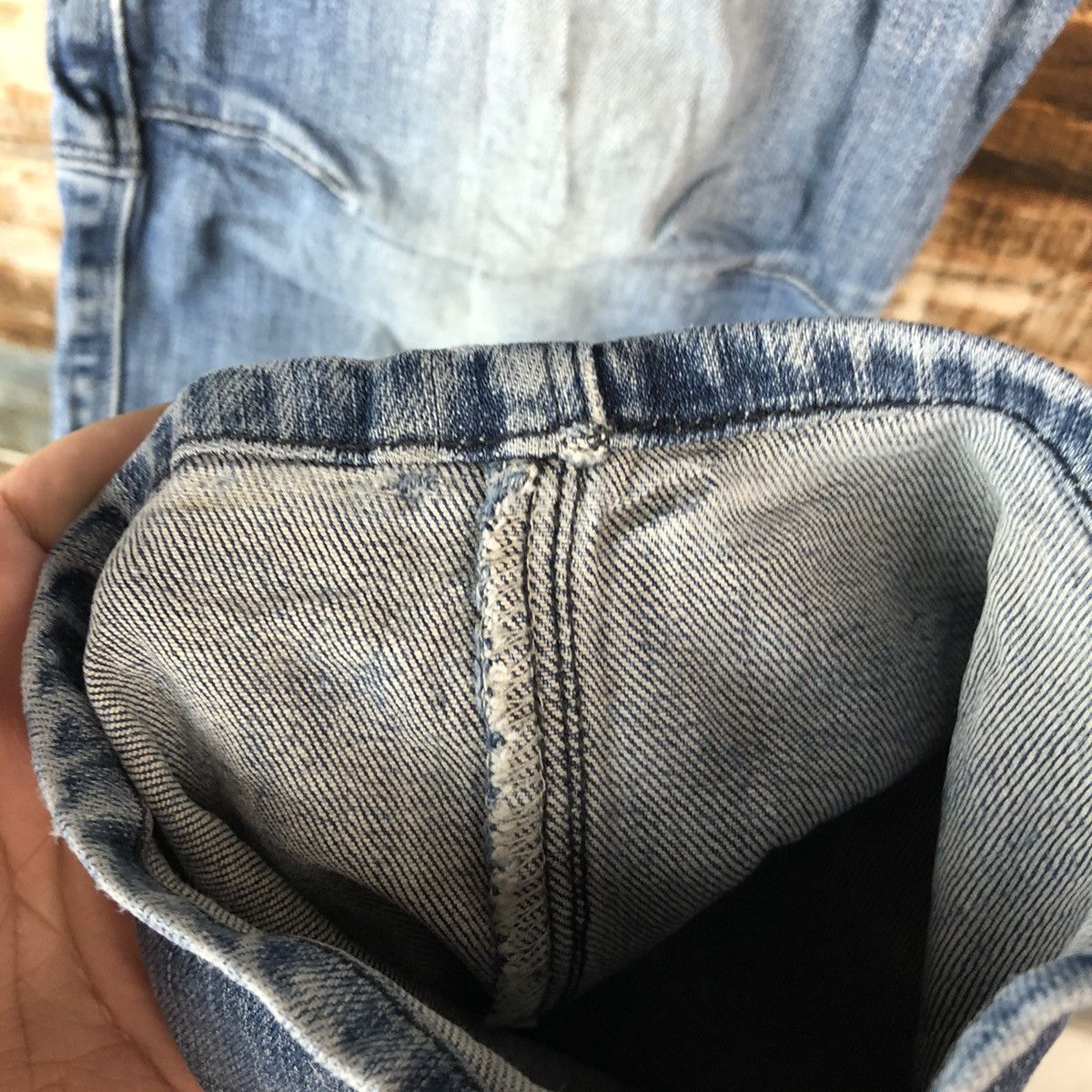 Japanese Brand Burtle Blue Distressed vintage Denim Pants #A2172 Size US 34 / EU 50 - 13 Thumbnail