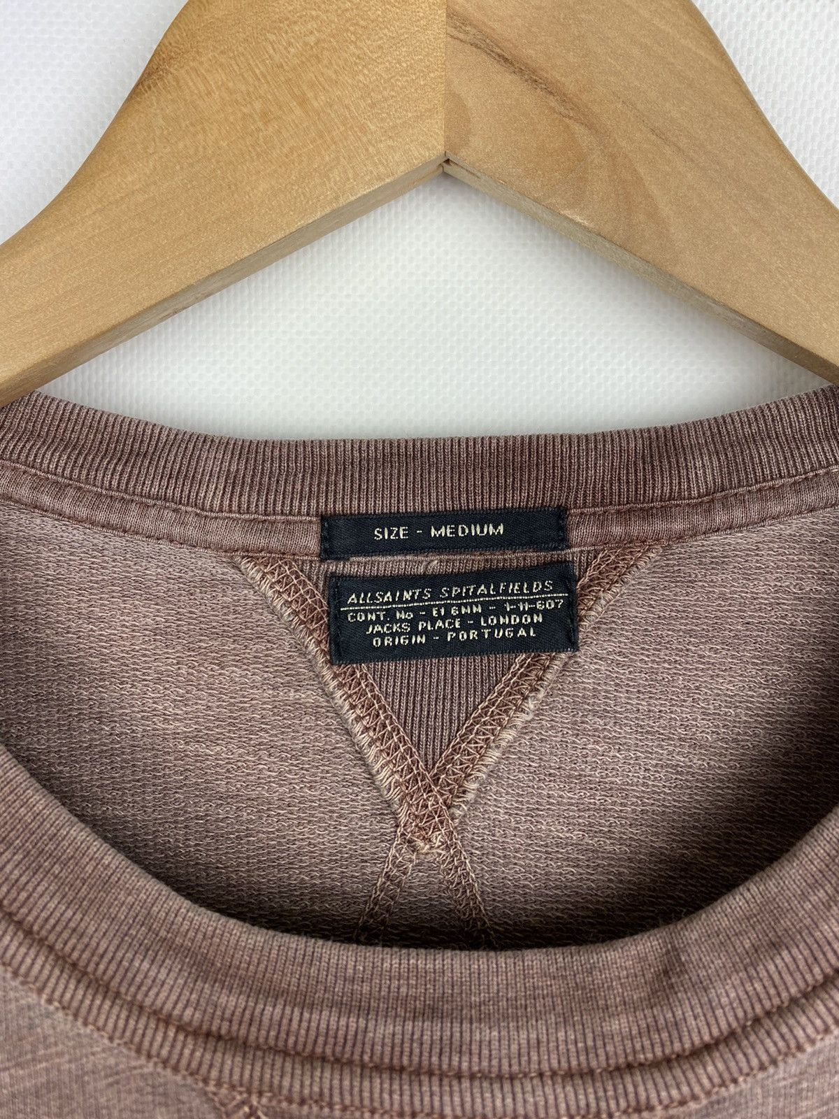 Allsaints × Japanese Brand Allsaints Arlanda Crew neck men’s sweatshirt pullover Size US M / EU 48-50 / 2 - 5 Thumbnail