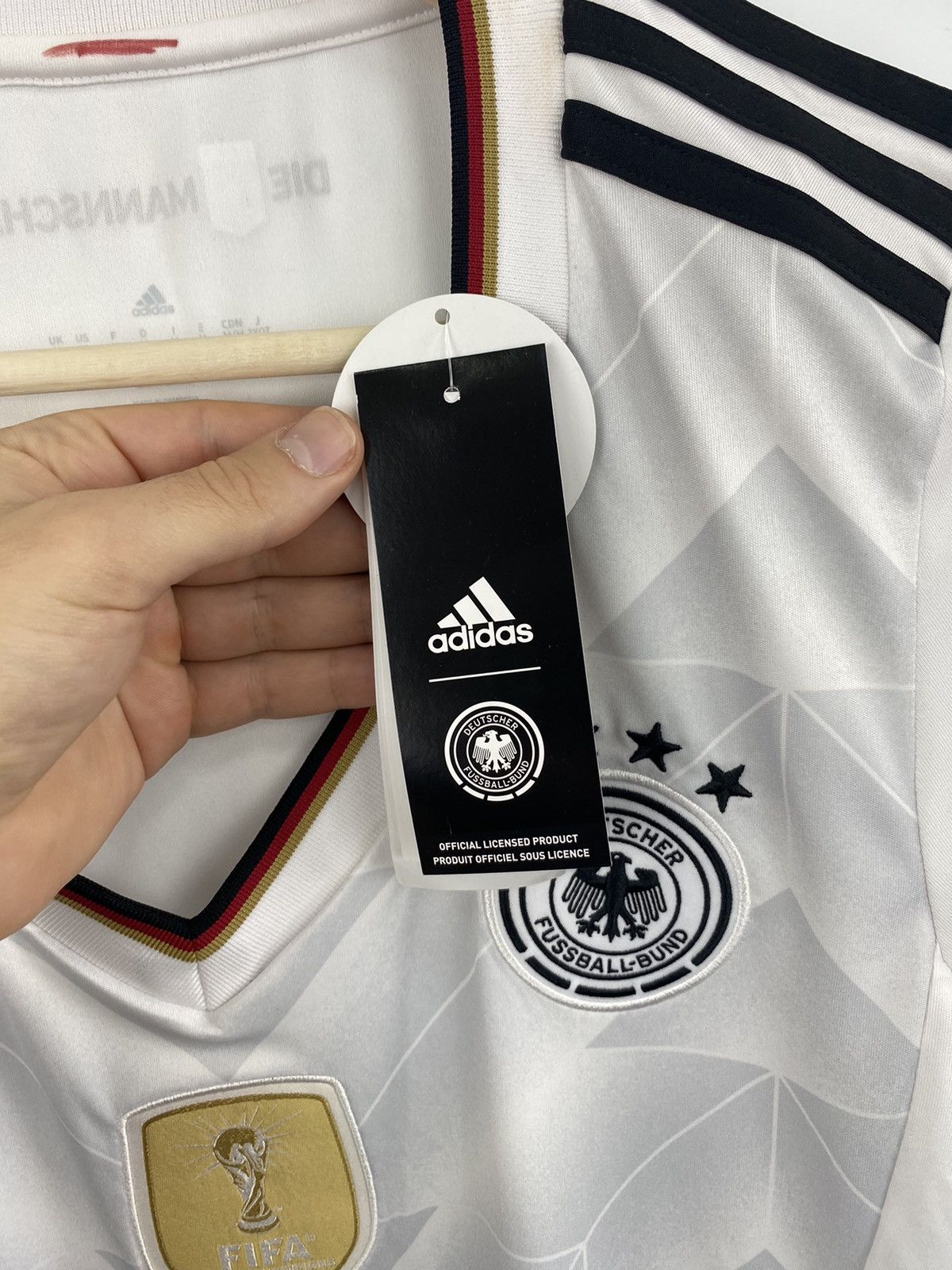 Adidas 🇩🇪 Adidas Germany 2014 WORLD CHAMPIONS jersey soccer t-shirt Size M / US 6-8 / IT 42-44 - 6 Thumbnail