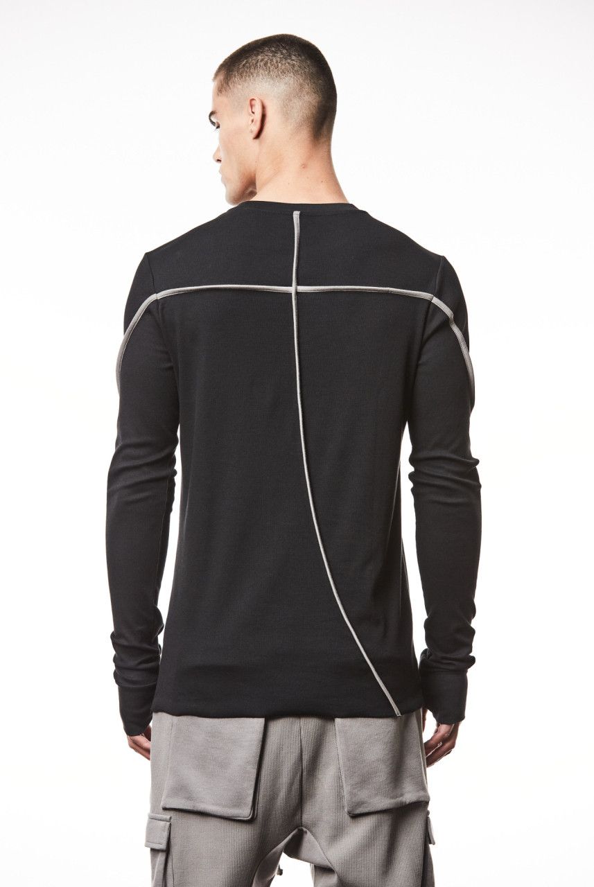 Thom Krom Thom Krom Black Longsleeve Cotton Sweater M Size US M / EU 48-50 / 2 - 4 Thumbnail