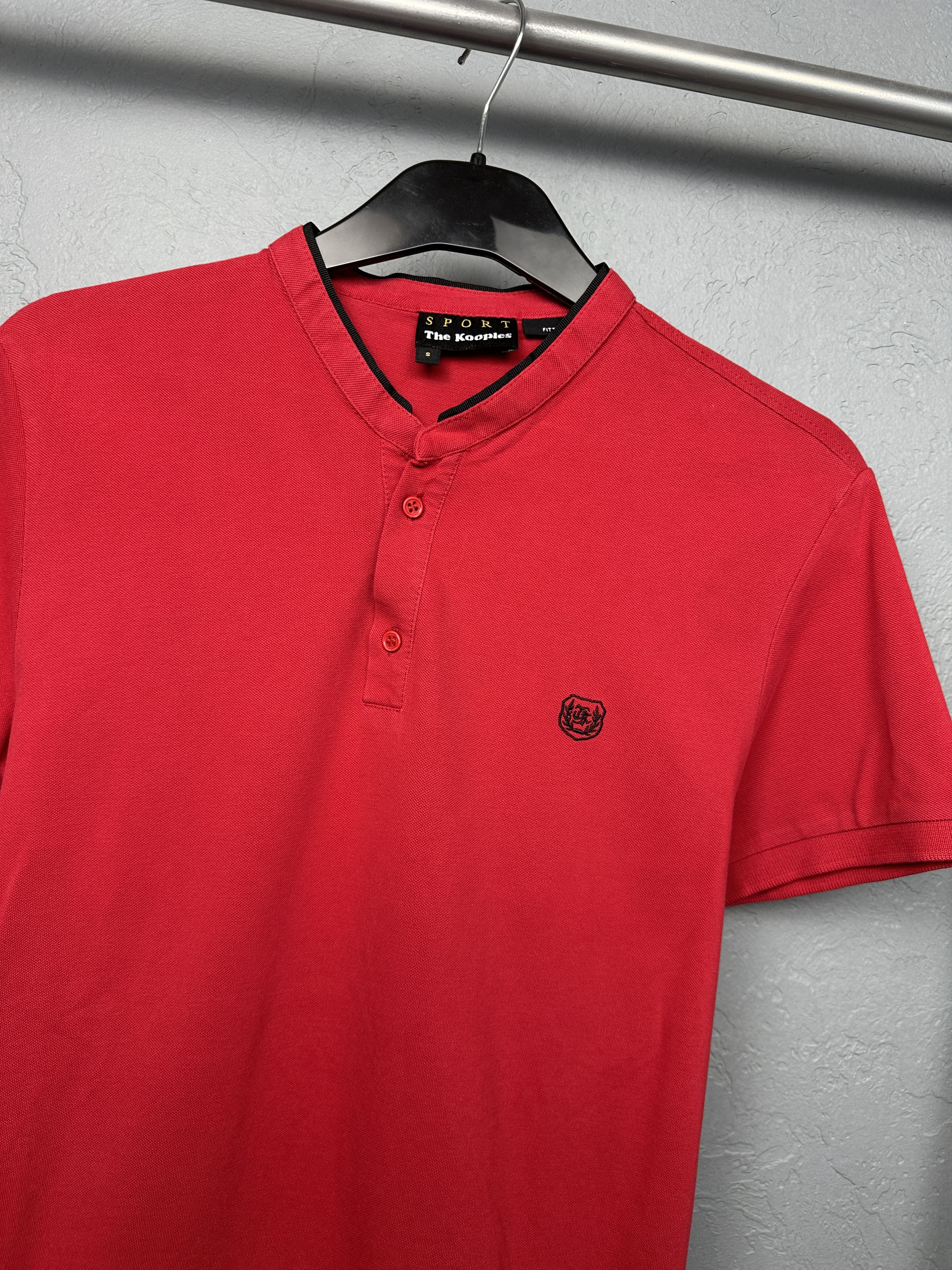 The Kooples The Kooples Sport Mens Henley T-Shirt Size US S / EU 44-46 / 1 - 2 Thumbnail