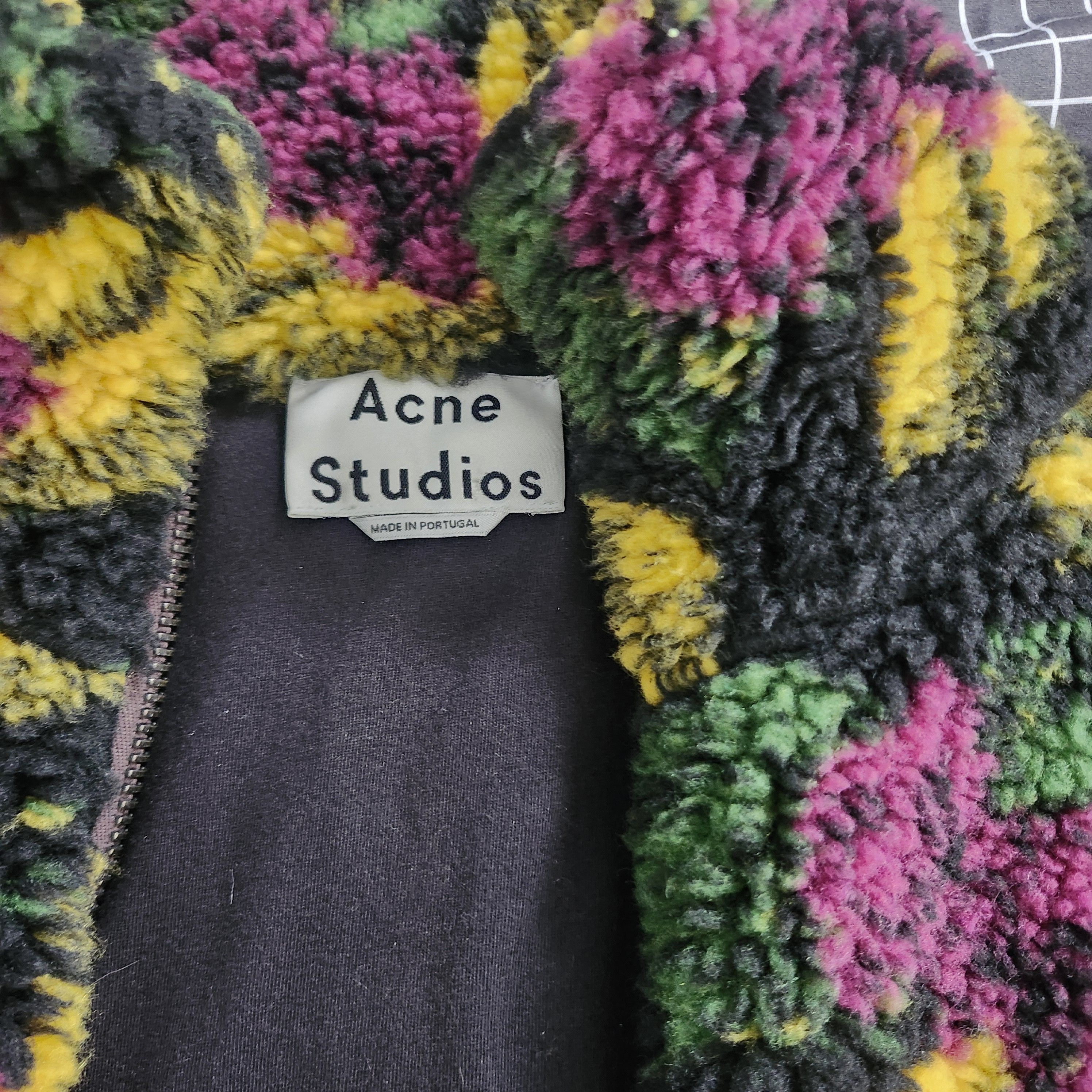 Acne Studios Acne Studios fruit motif fleece jacket. Size US L / EU 52-54 / 3 - 3 Thumbnail
