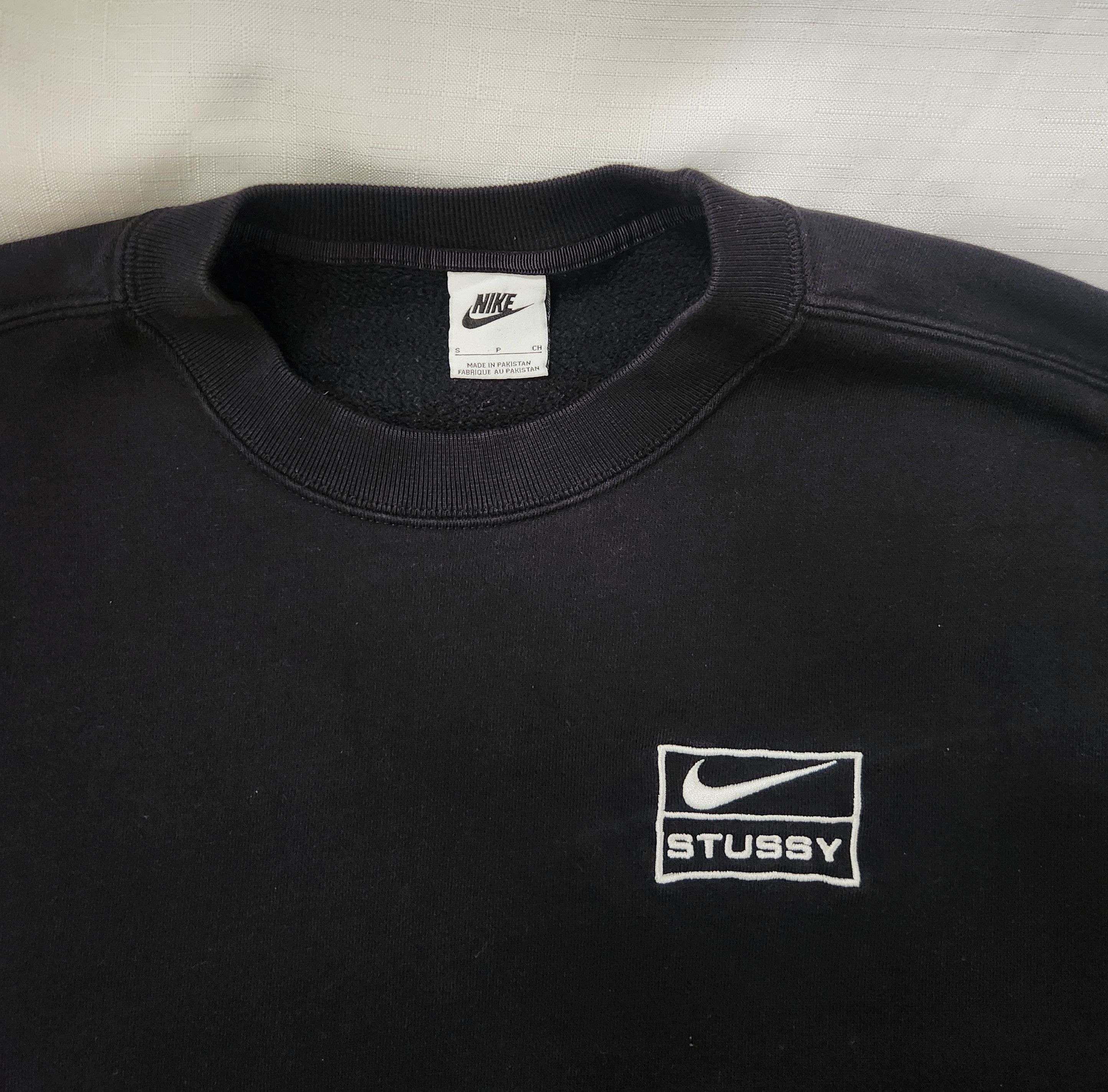 Nike × Stussy Stussy X Nike Fleece Sweatshirt Black FW23 Unisex Adult Smal Size US S / EU 44-46 / 1 - 5 Thumbnail