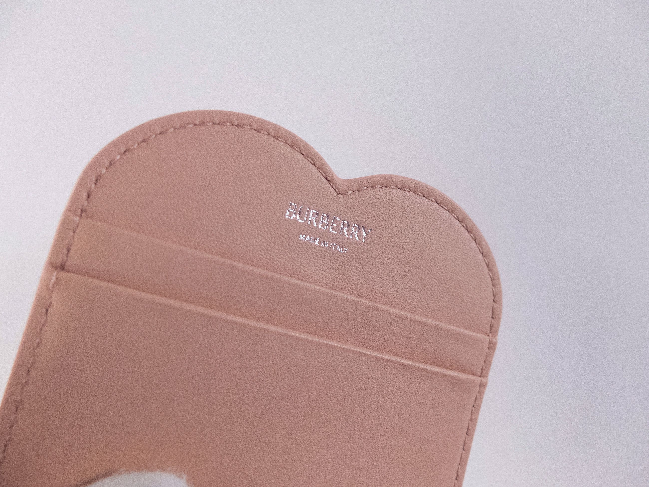 Burberry BURBERRY Chess blush pink leather bifold cardholder Size ONE SIZE - 5 Thumbnail