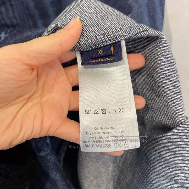 Louis Vuitton Louis Vuitton FW25 Pre-Fall Men's Short Sleeve Denim Butto Size US XL / EU 56 / 4 - 7 Thumbnail