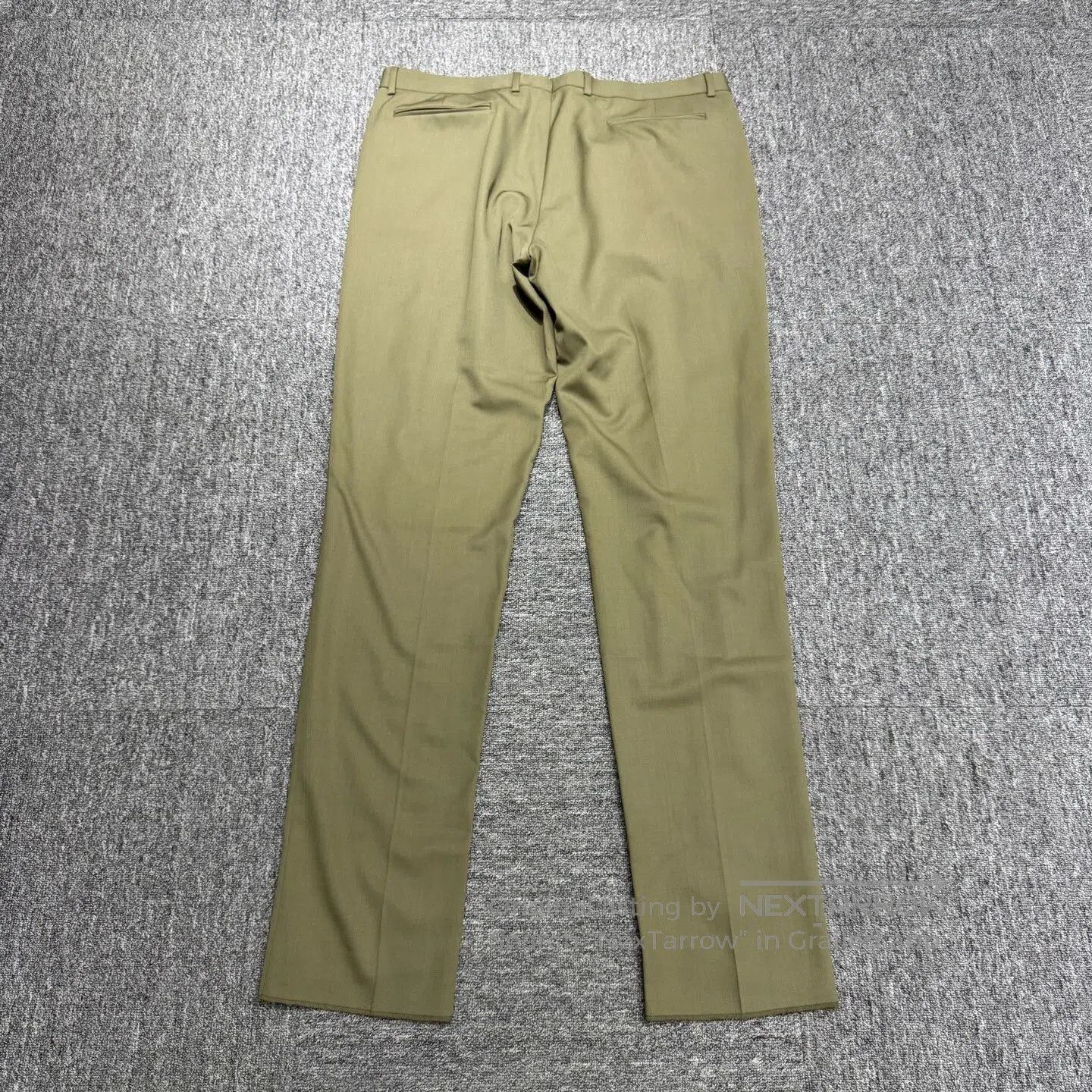 Dior Dior SIZE44-54 Olive-green wool casual pants| Size US 28 / EU 44 - 2 Thumbnail