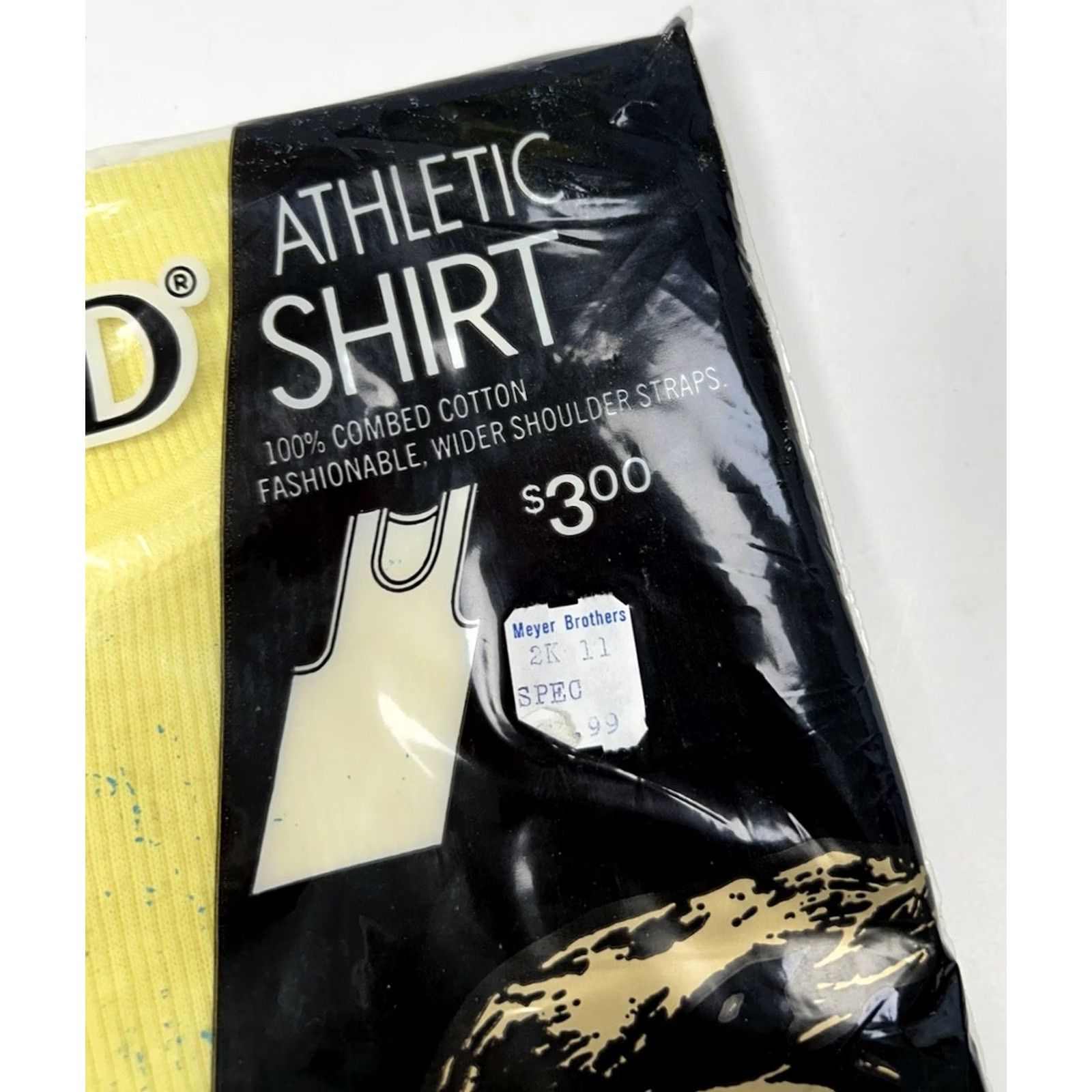 Jockey VINTAGE Jockey Thorobred Designers Collection Athletic Shirt Tank Top Yellow Men Medium Size US M / EU 48-50 / 2 - 6 Thumbnail