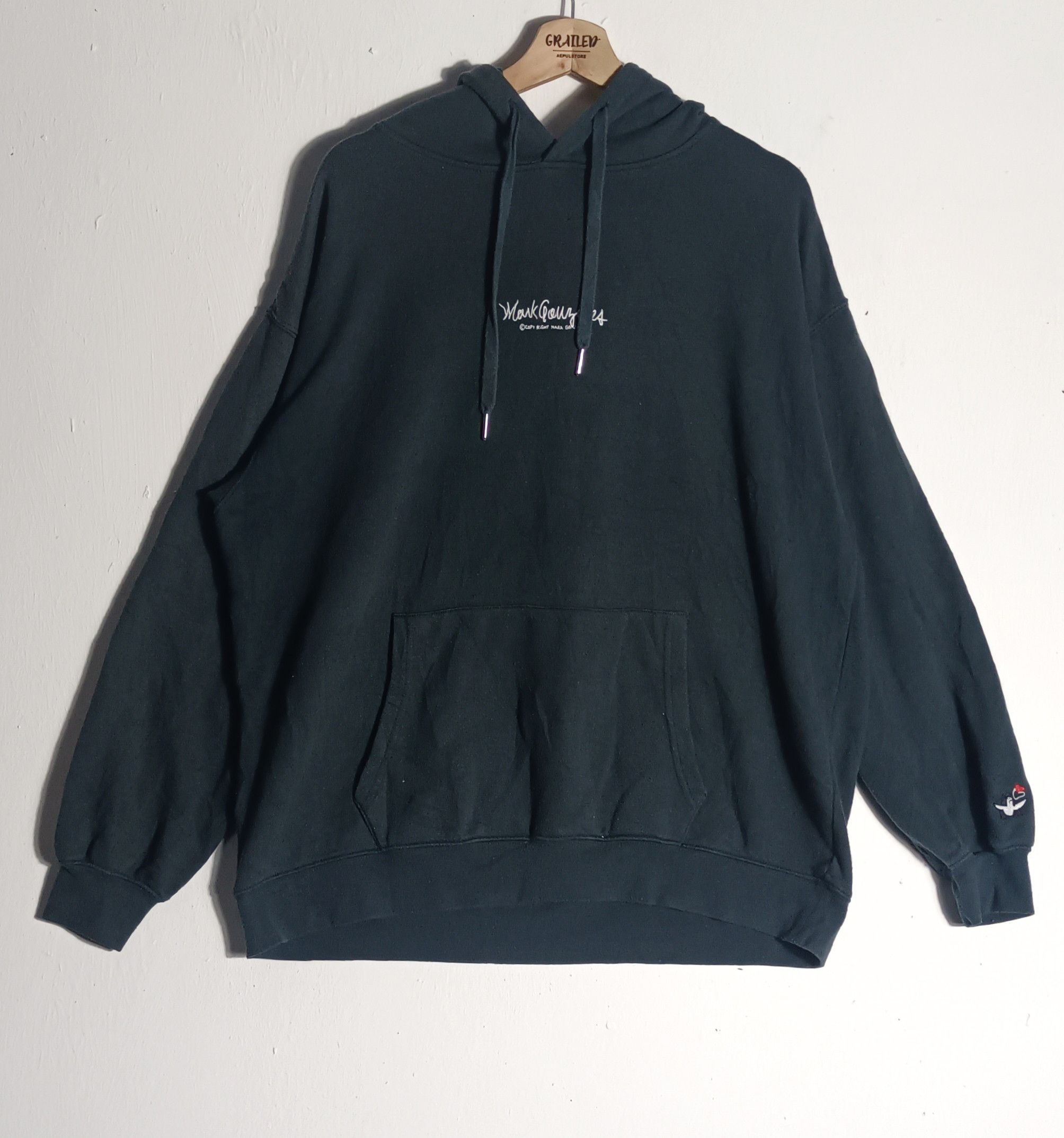 Vintage Vintage💥 Mark Gonzales ' I Havent Eatean In Weeks" Size US XL / EU 56 / 4 - 2 Thumbnail