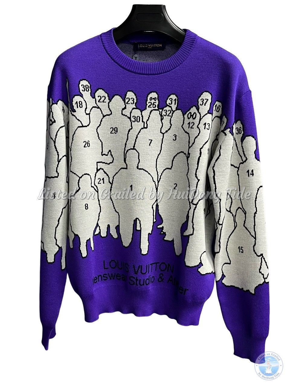 VUITTON グロップセーター VUITTON グロップセーター Louis Vuitton × Virgil Abloh VVIP Limited