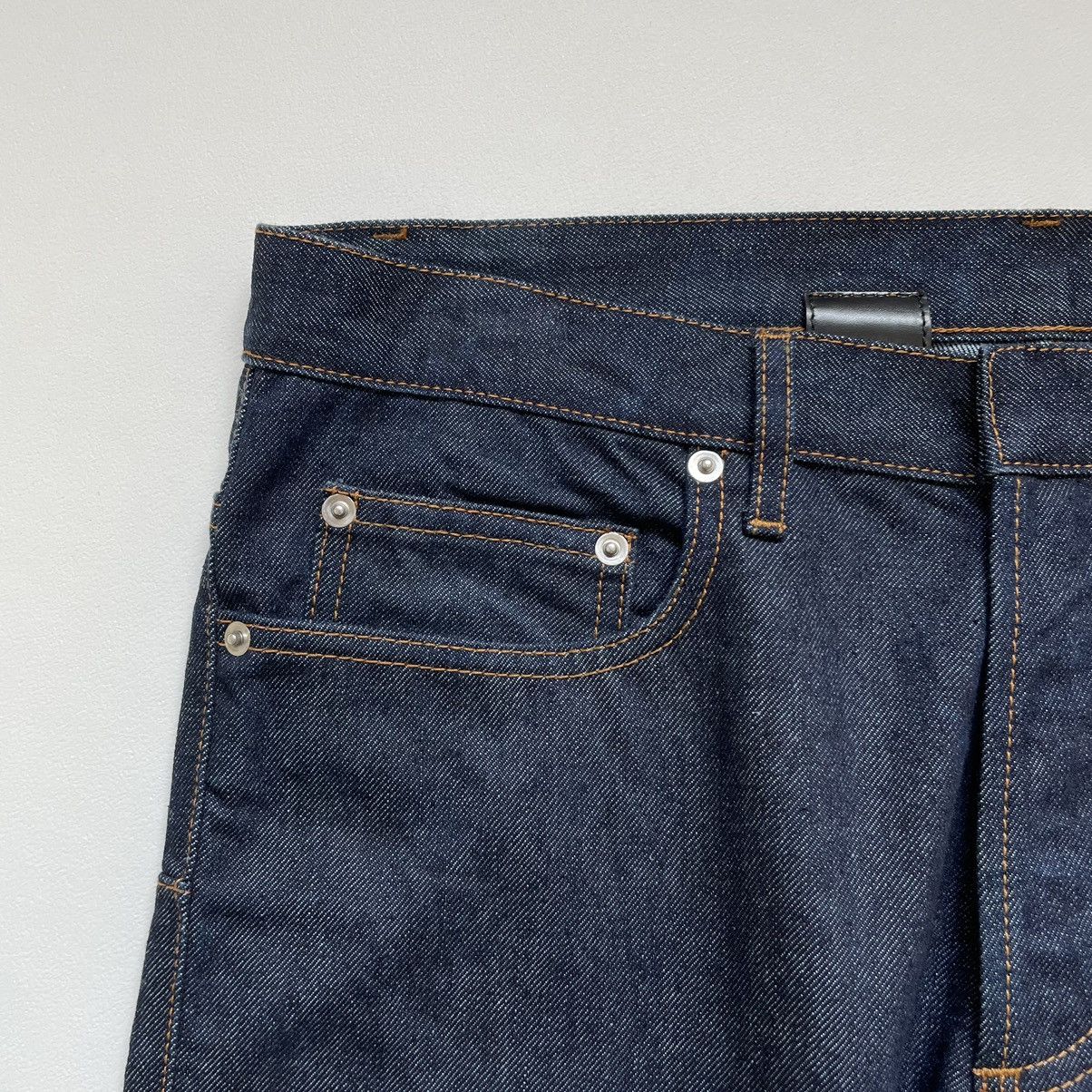 Dior 19cm MII Raw Blue Denim Jeans Size US 32 / EU 48 - 2 Thumbnail