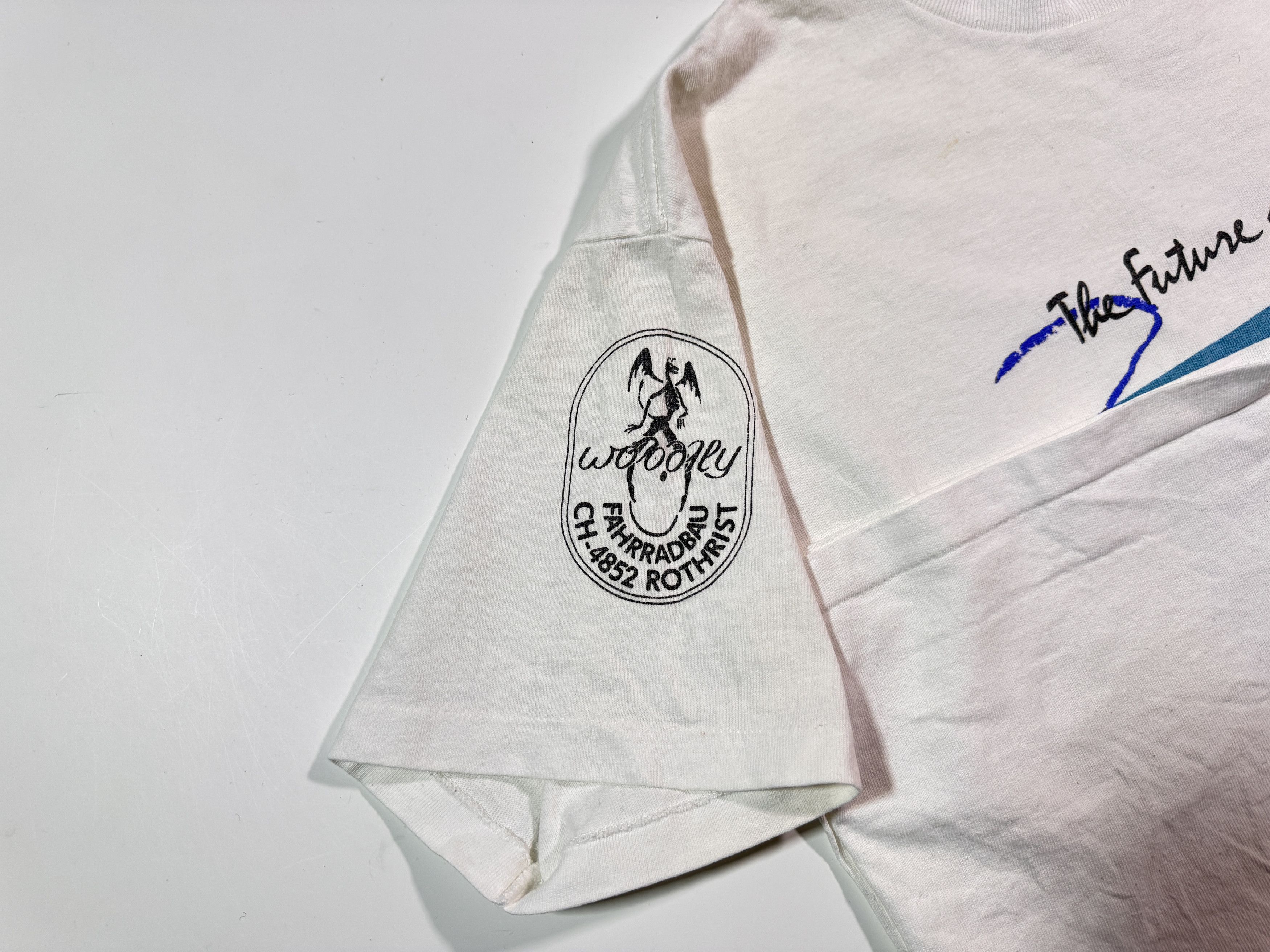 Vintage Vintage 1990 Cannondale T-shirt The Future of Cycling White Size US L / EU 52-54 / 3 - 6 Thumbnail