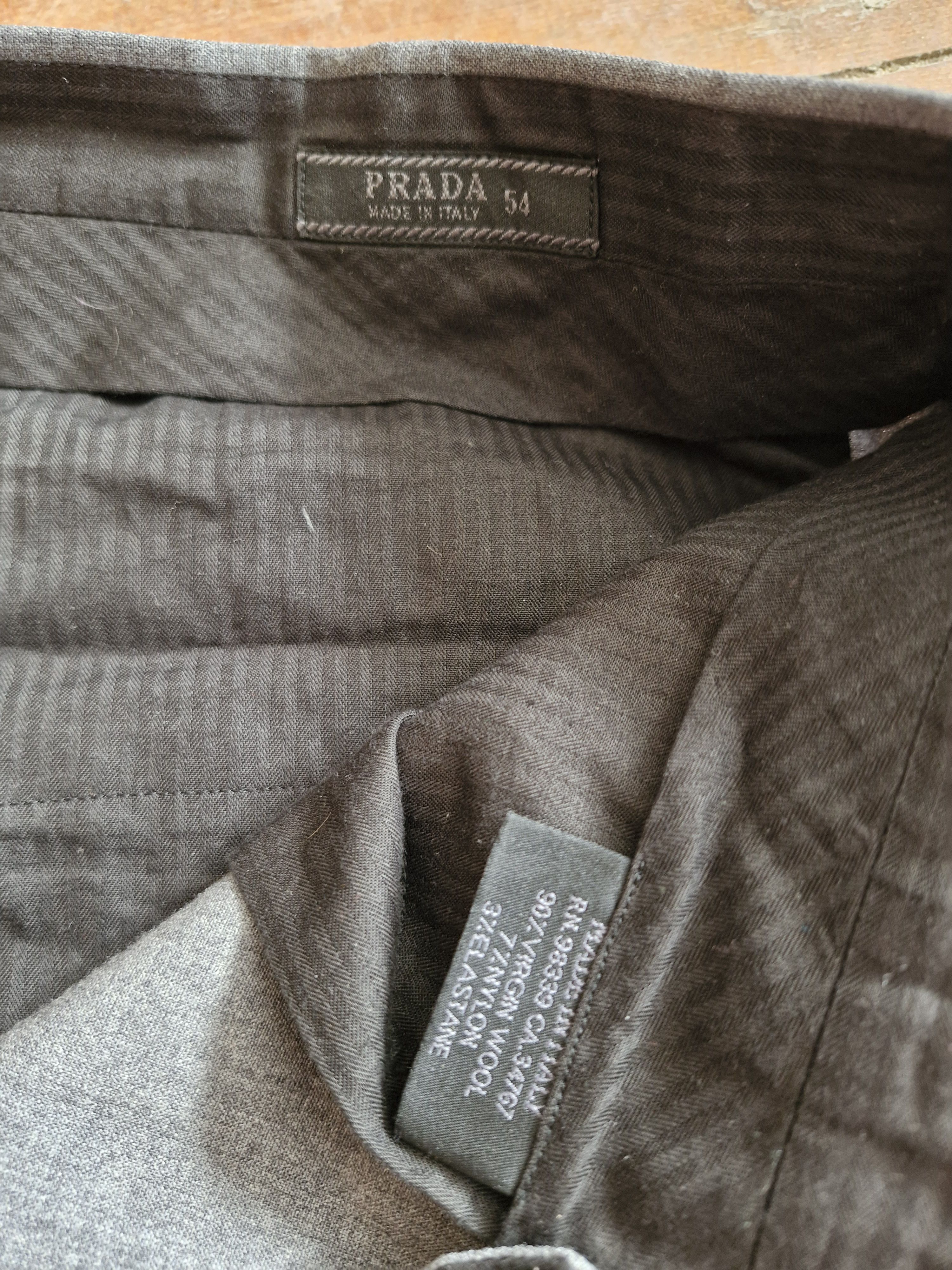 Prada Prada vintage wool pants size 54 Size 54L - 5 Thumbnail