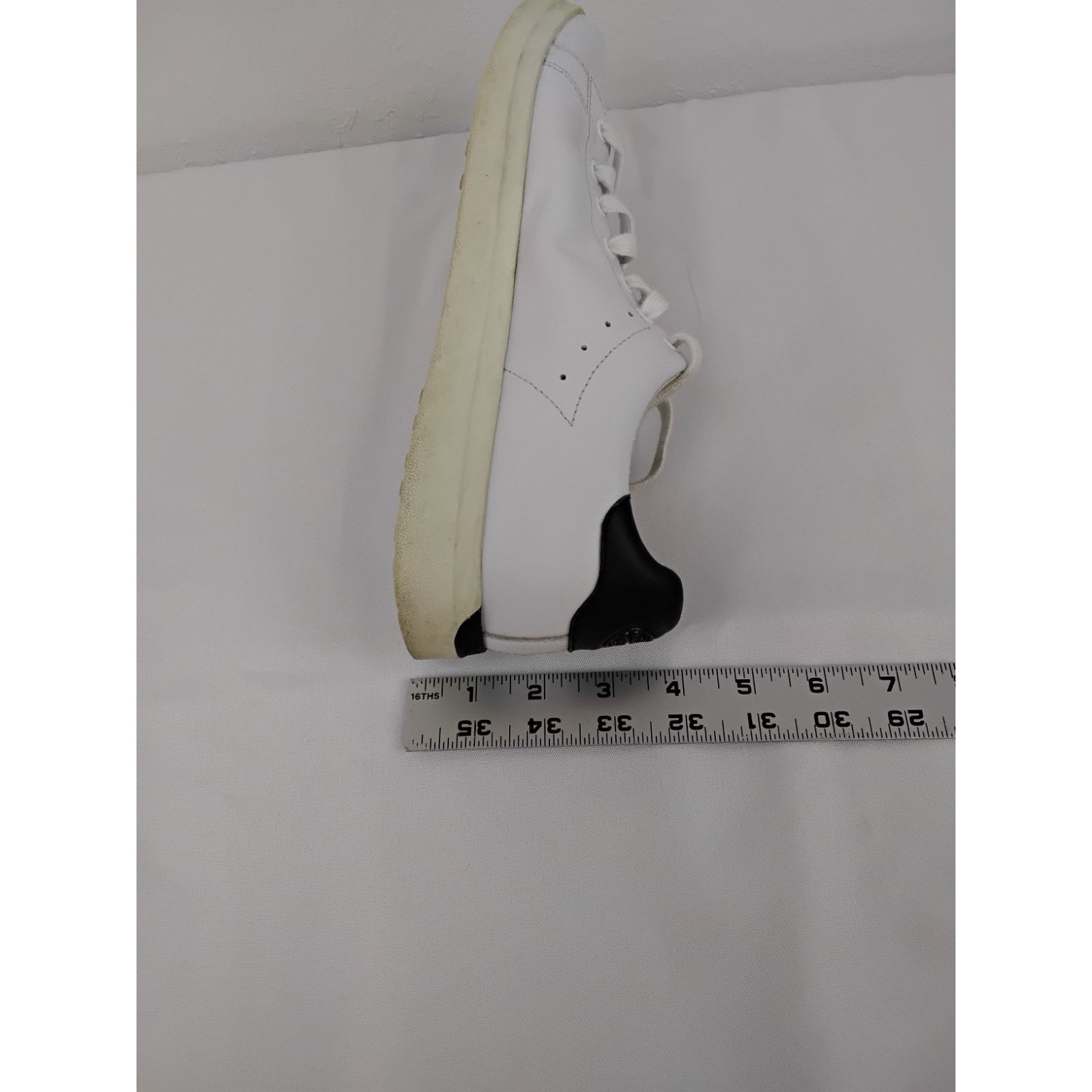 Tory Burch Tory Burch Howell Court Sneakers Men's 10M White Leather Size US 10 / EU 43 - 17 Thumbnail