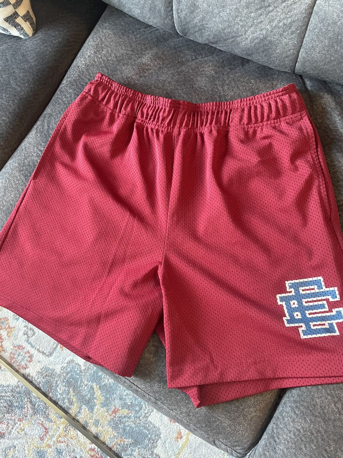 Eric Emanuel Eric Emanuel Maroon Shorts Size L Size US 32 / EU 48 - 1 Thumbnail