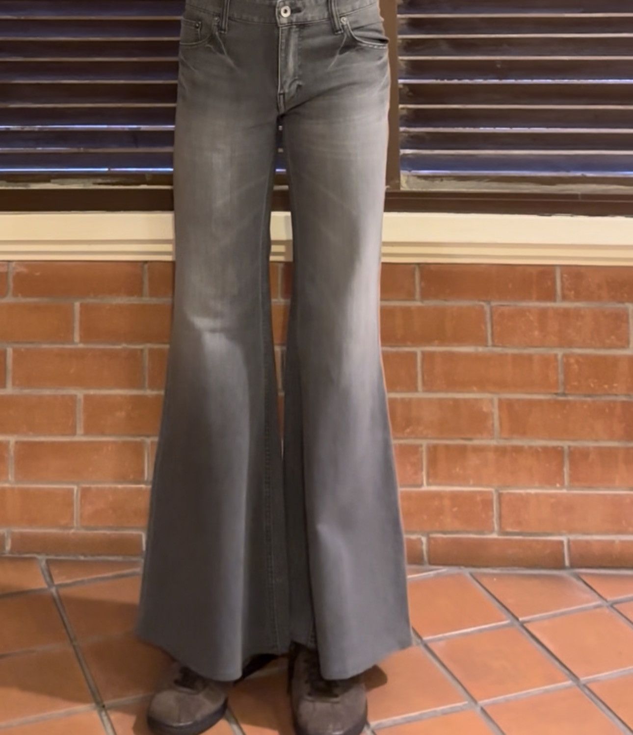 If Six Was Nine LGB Bell Bottom Baggy Cut Jeans Size US 29 - 8 Thumbnail