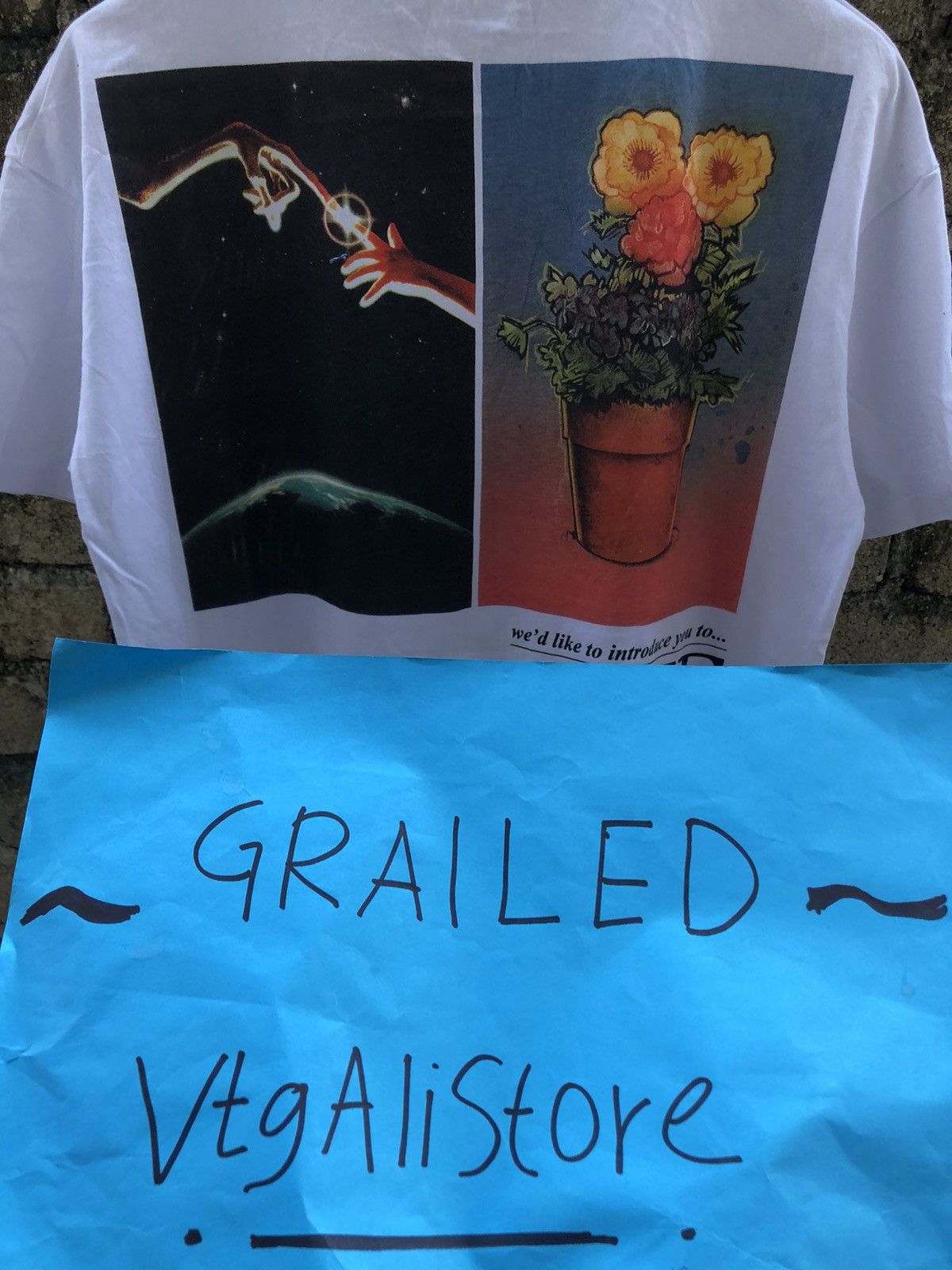 Japanese Brand Zara X E.T The Film Tshirt Size US L / EU 52-54 / 3 - 15 Thumbnail