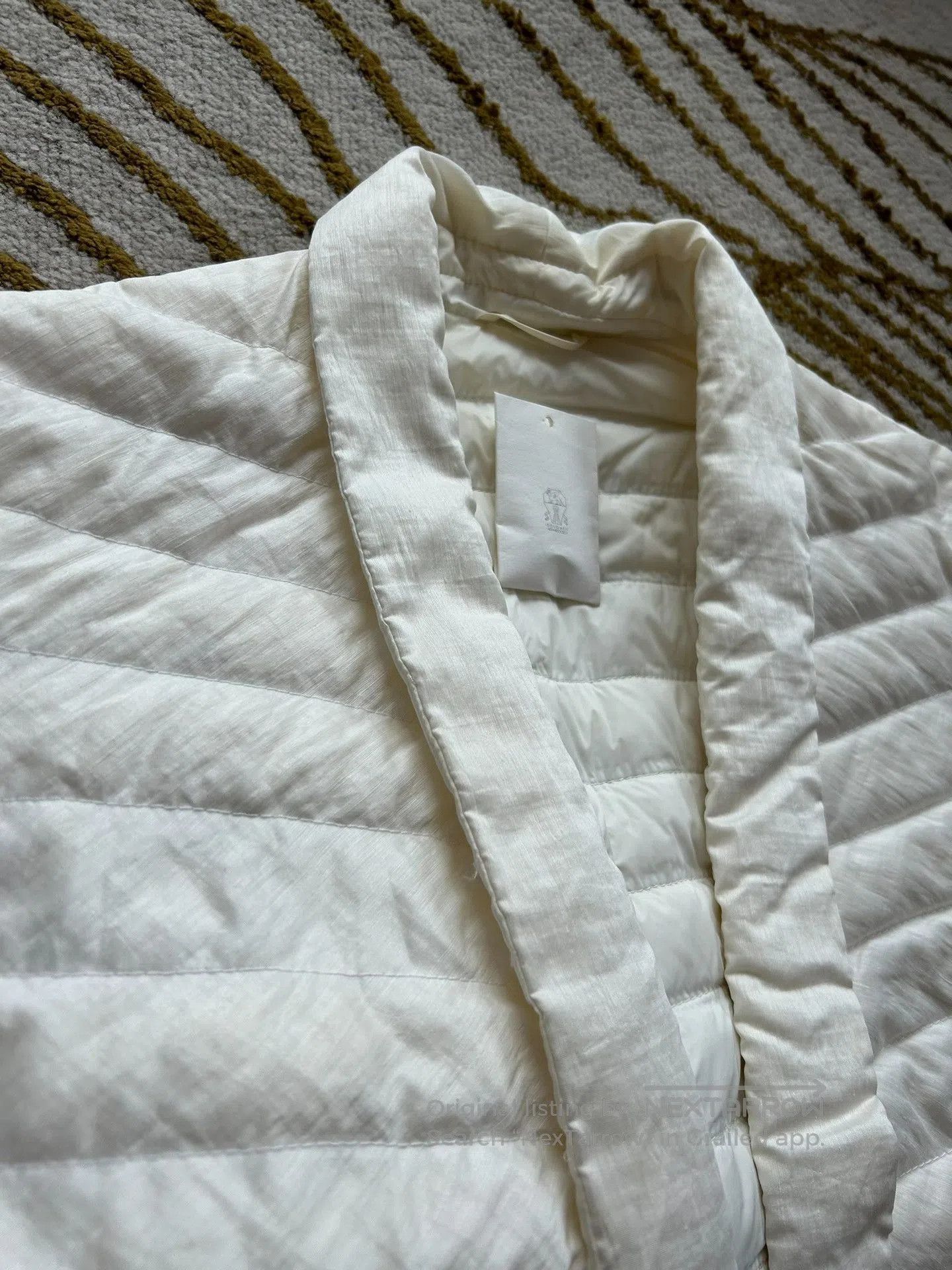 Brunello Cucinelli lightweight floral down jacket by brunello cucinelli. Size US M / EU 48-50 / 2 - 2 Thumbnail