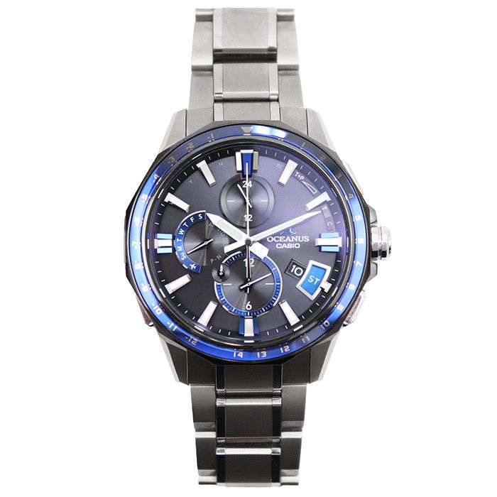 Other Other CASIO OCEANUS OCW-G2000 Titanium Watch Metal Quartz OCW-G2000 DUTY FREE for USA Size ONE SIZE - 1 Thumbnail