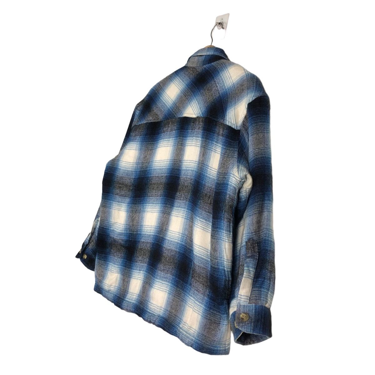 Flannel 🔥VINTAGE FLANNEL SHIRT JACKET SHEARLING LUCUPE ISSEY MIYAKE Size US M / EU 48-50 / 2 - 10 Thumbnail