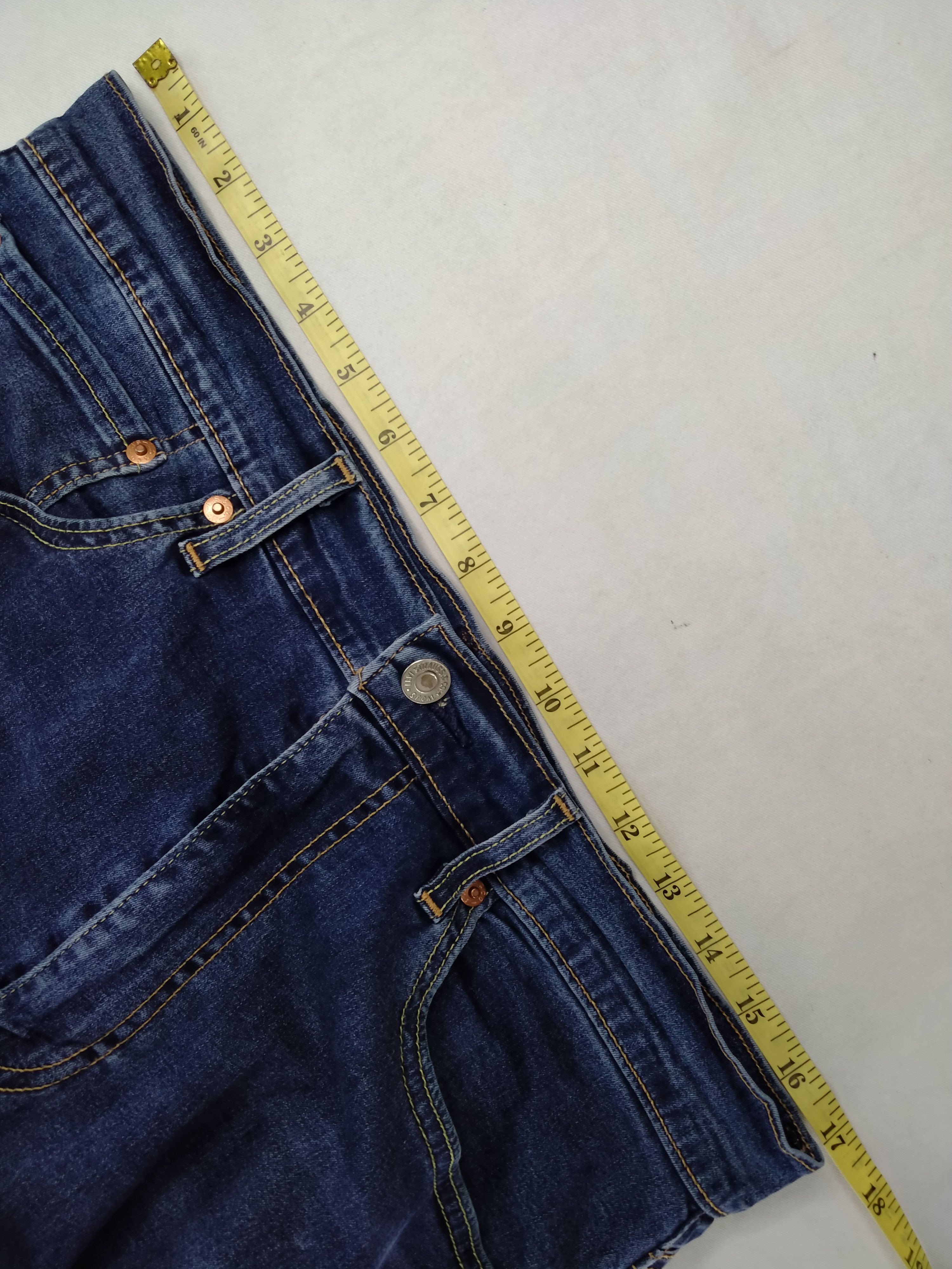Levi's Blue Vintage Levi's 502 Distressed Denim 34x27.5 -JN187 Size US 34 / EU 50 - 4 Thumbnail