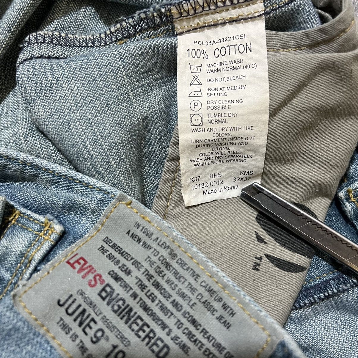 Levi's Levis Engineered Buttoned Back Denim Jeans Size US 32 / EU 48 - 8 Thumbnail