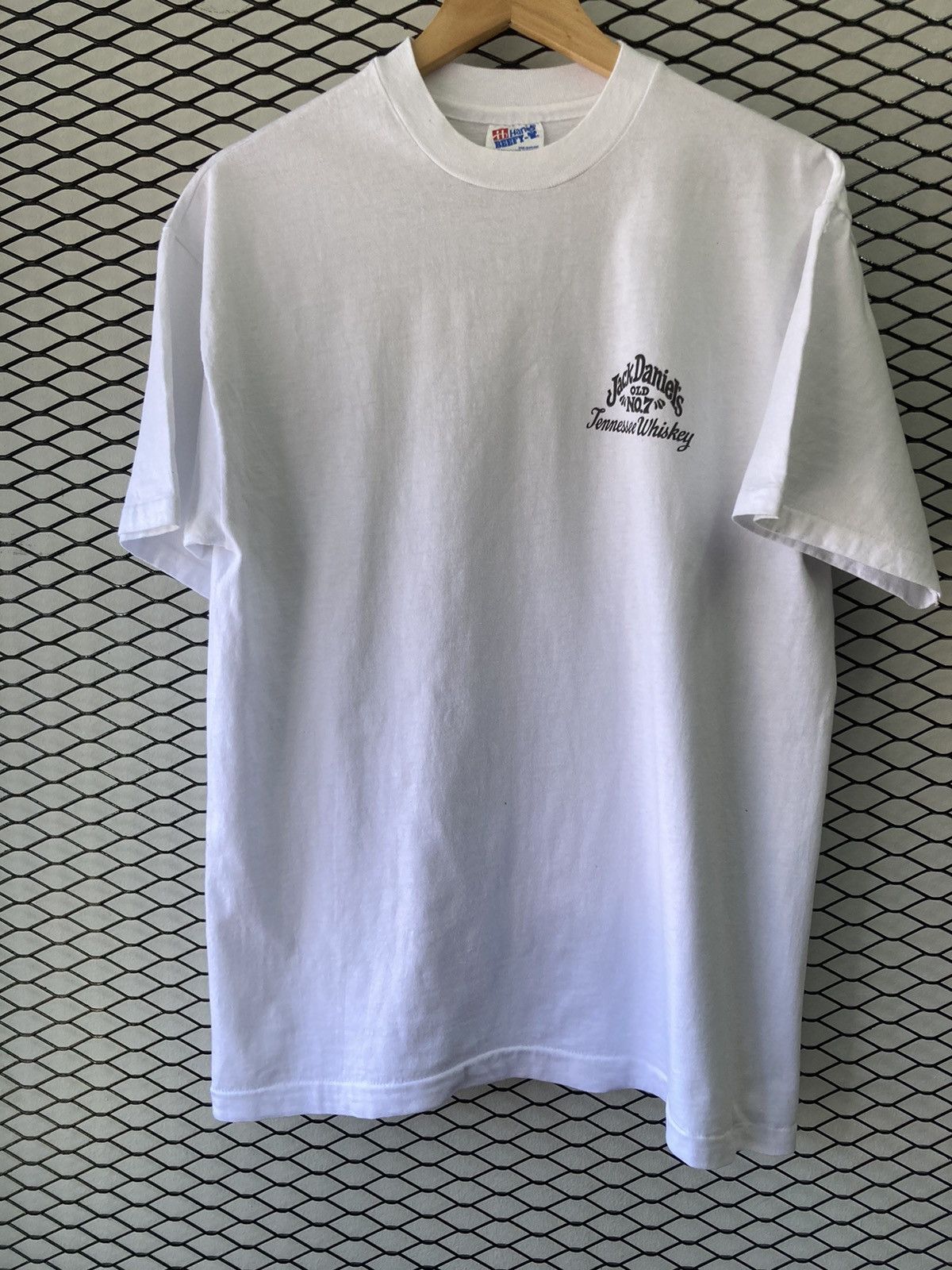 Hanes × Vintage Vintage Jack Daniels shirt Size US L / EU 52-54 / 3 - 1 Thumbnail