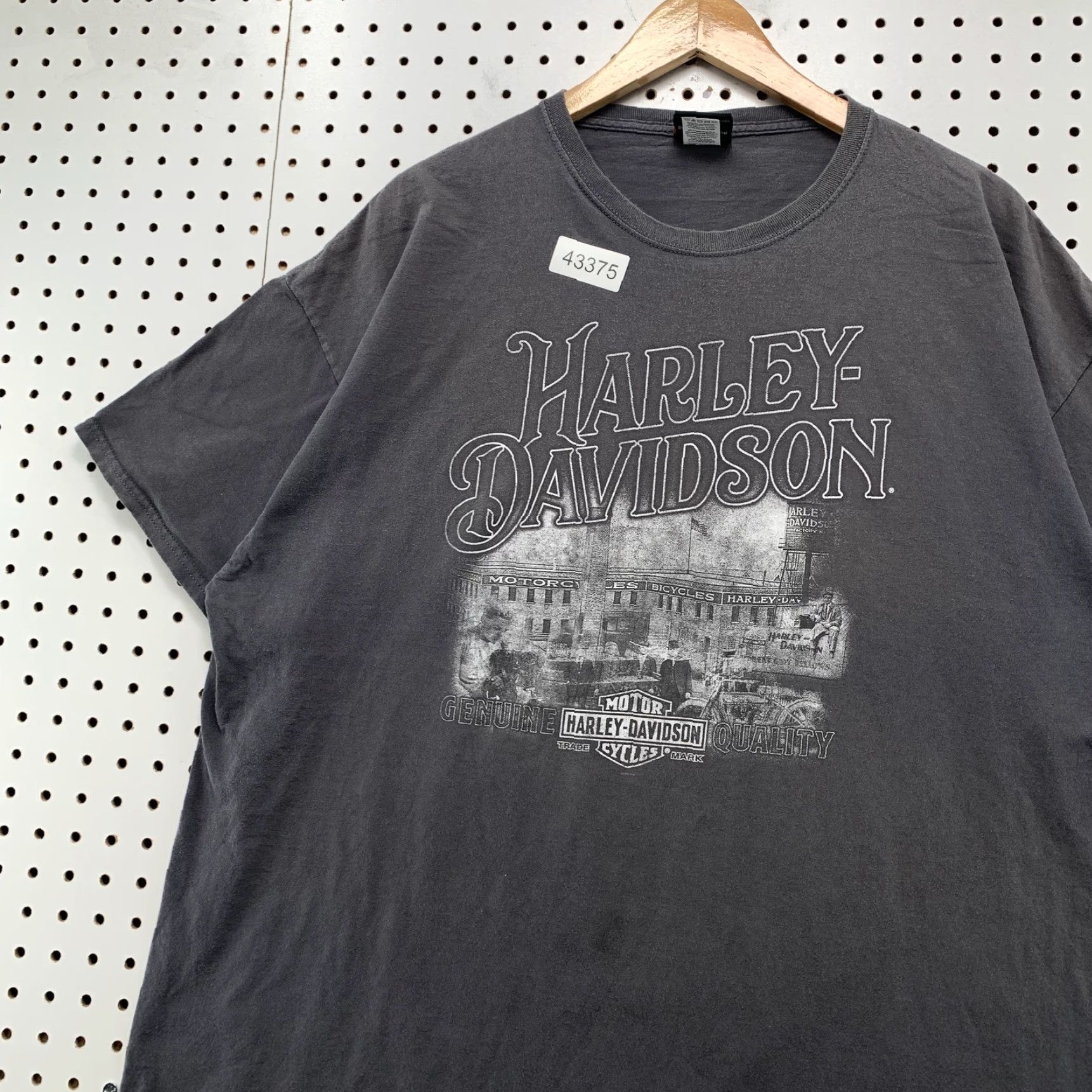 Harley Davidson Harley-Davidson Gray Motorcycle Graphic T-Shirt 2XL Men’s Size US XXL / EU 58 / 5 - 3 Thumbnail