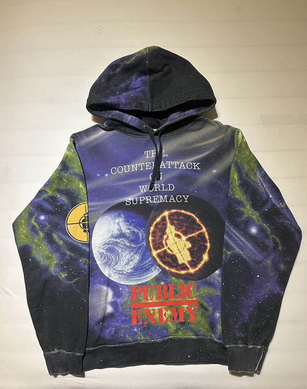 トップス SUPREMEUNDERCOVER Public Enemy hoodie Supreme UNDERCOVER/Public Enemy Terrordome Hooded Sweatshirt