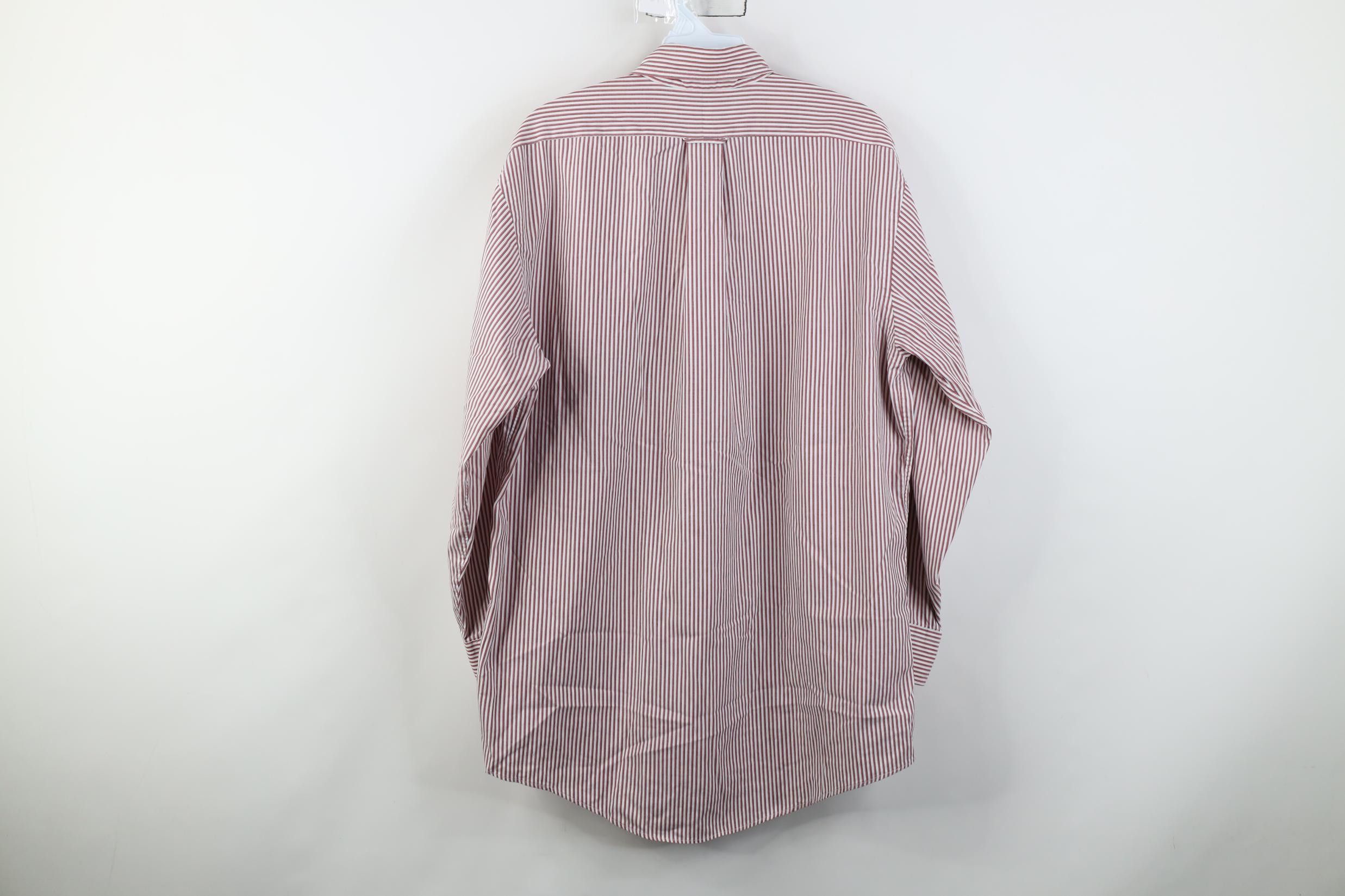 Lands' End Vintage 90s Lands End Oxford Striped Button Down Shirt USA Size US M / EU 48-50 / 2 - 8 Thumbnail