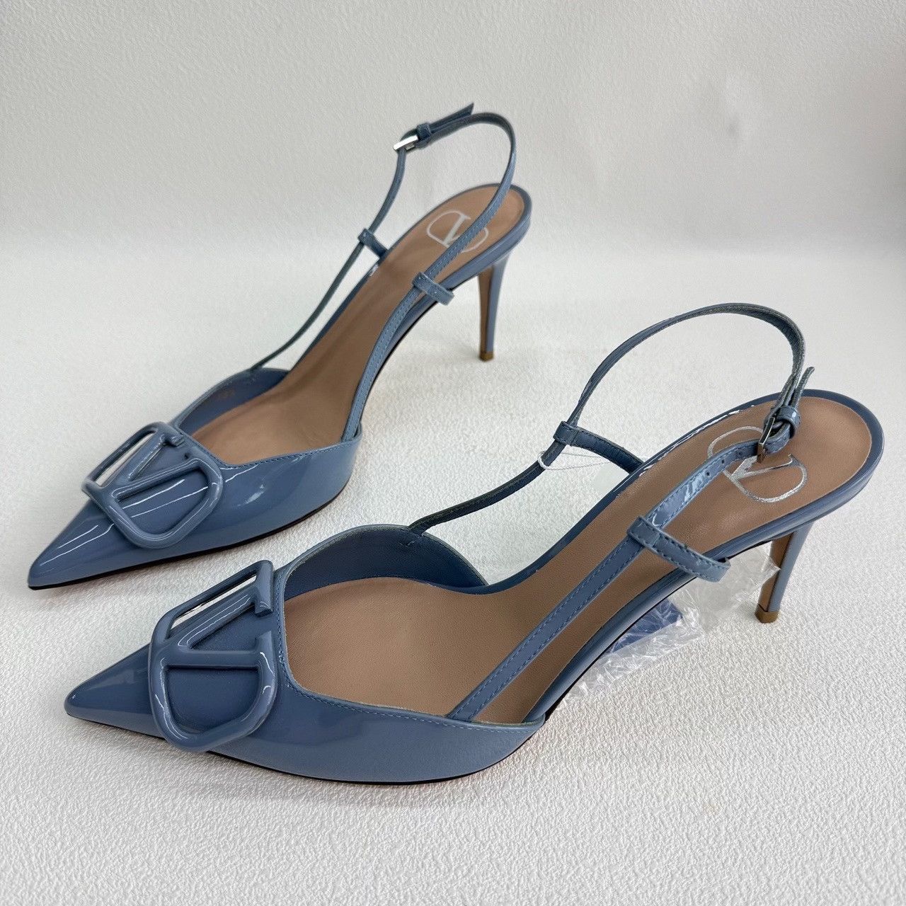 Valentino Valentino Retro Blue Sandals us_7-5 Women Size US 7.5 / IT 37.5 - 1 Thumbnail