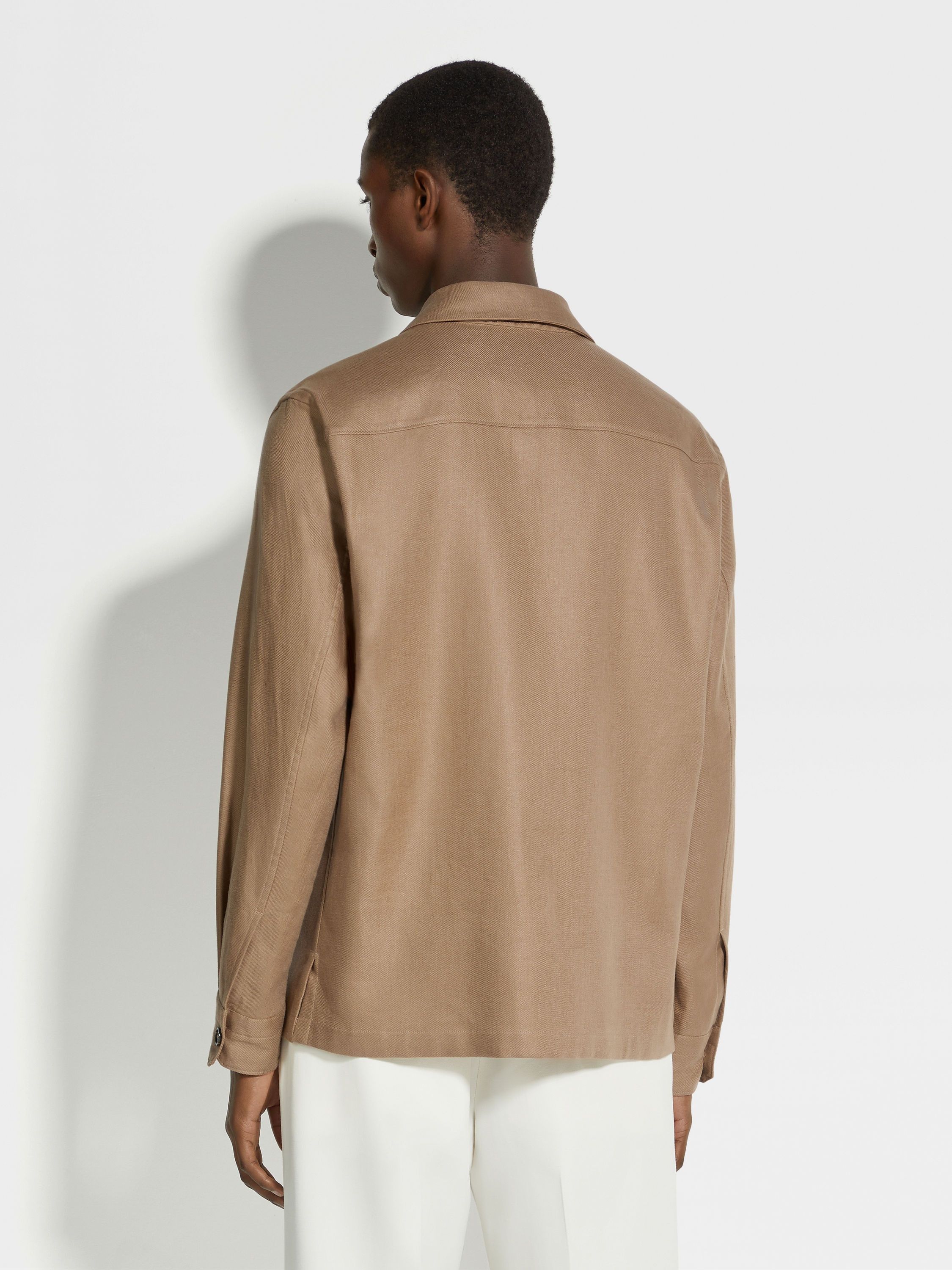 Ermenegildo Zegna o1s1rm0225 RUDV60A7 Jacket in Brown Size US XXL / EU 58 / 5 - 5 Thumbnail