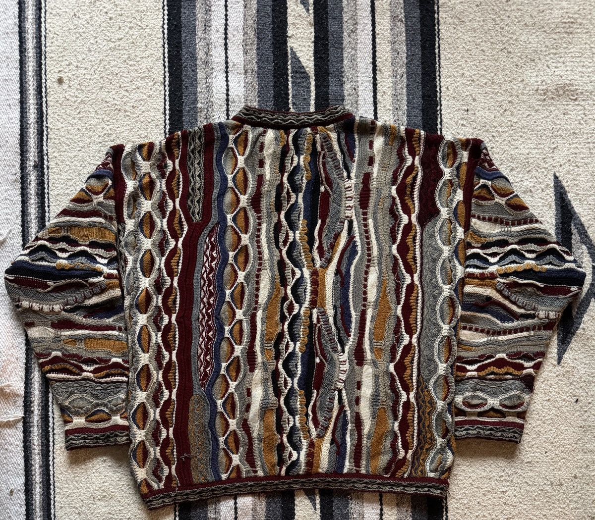 Bergati Vintage Bergati COOGI-Style Cableknit Sweater XL Size US XL / EU 56 / 4 - 8 Thumbnail