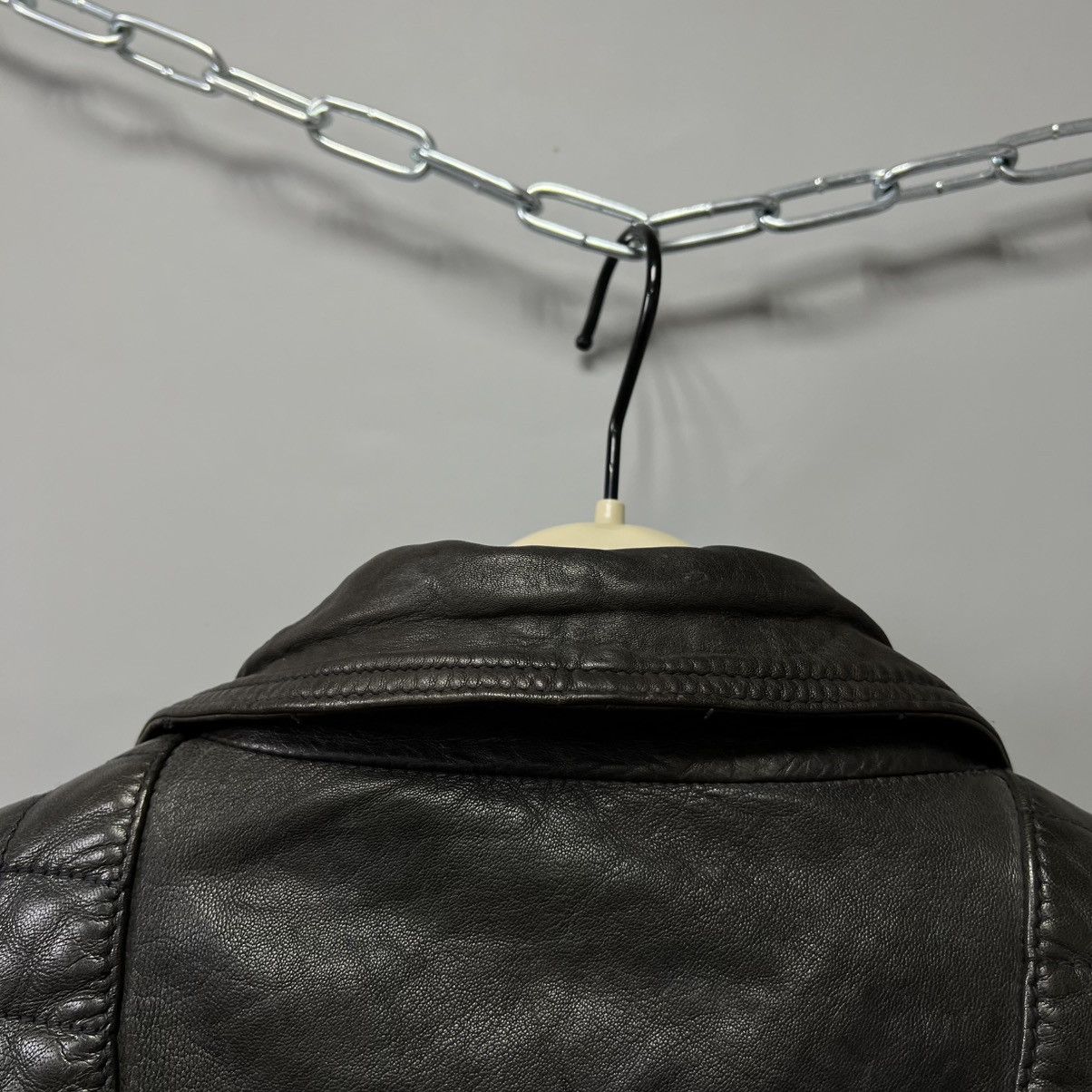 Allsaints Allsaints Conroy Leather Biker Jacket Men’s Size M Size US M / EU 48-50 / 2 - 14 Thumbnail