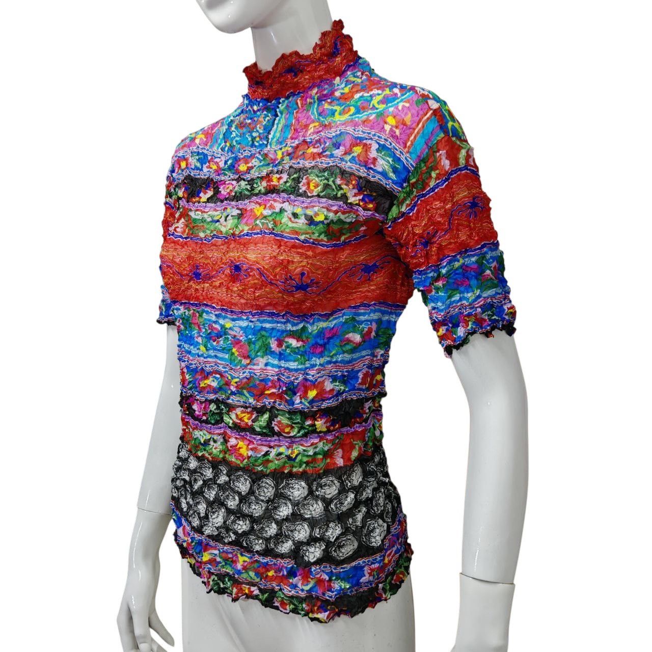 Issey Miyake Issey Miyake Fete Pleats Top Size M / US 6-8 / IT 42-44 - 2 Thumbnail