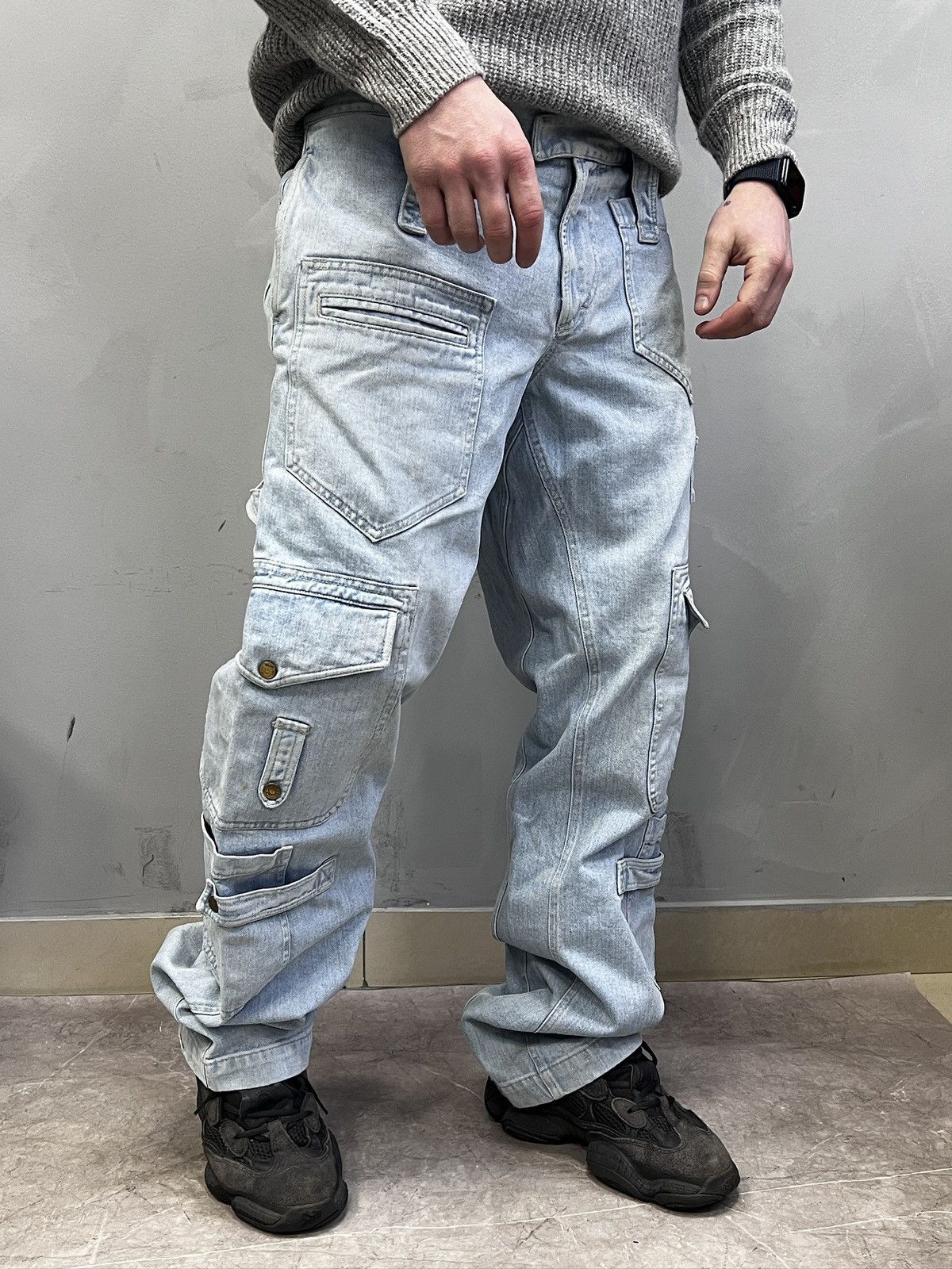 Dolce & Gabbana Dolce Gabbana archive FW08 streetwear cargo jeans y2k Size US 34 / EU 50 - 1 Thumbnail