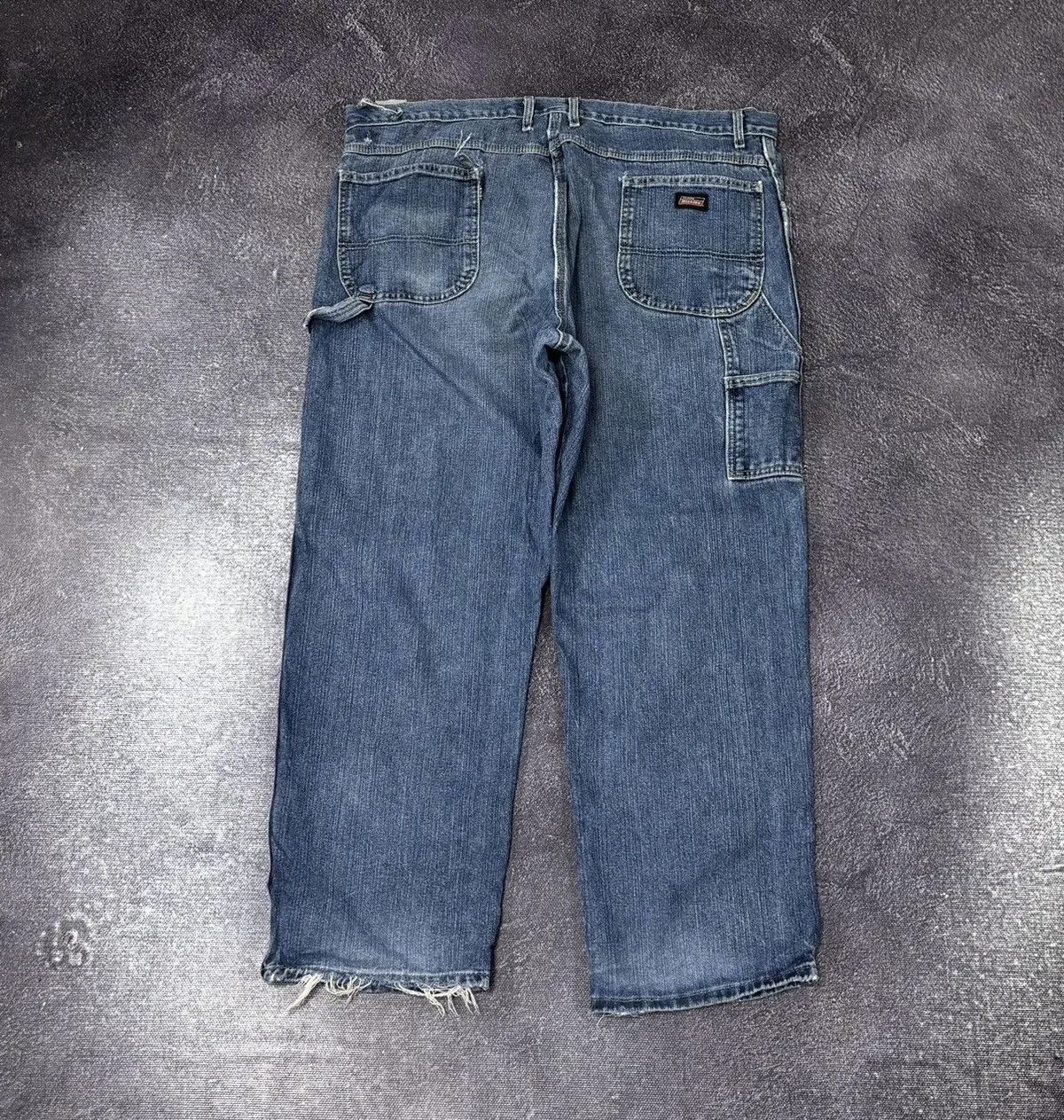 Dickies × Vintage Vintage Dickies American Faded Blue Denim Hype Baggy Jeans Size US 42 / EU 58 - 1 Thumbnail