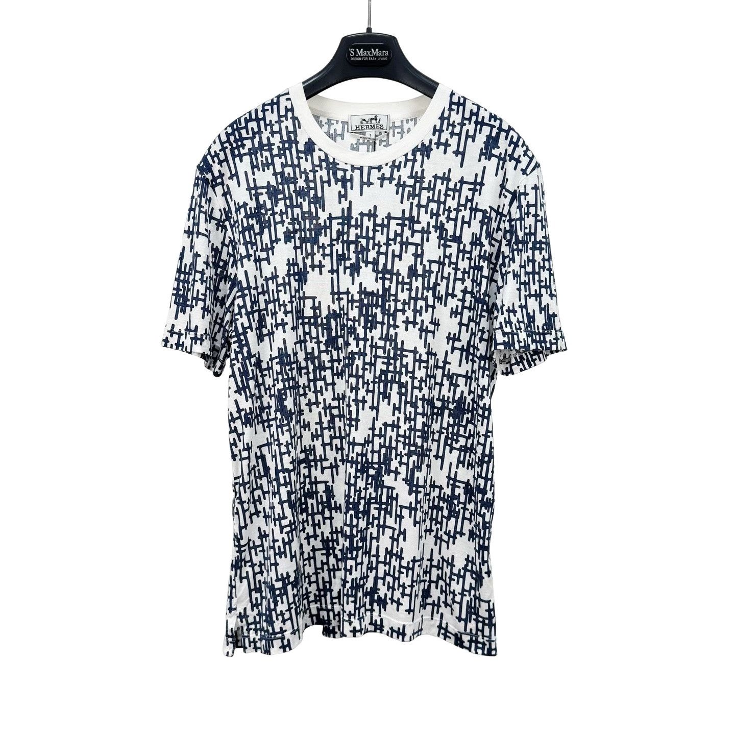 Hermes Hermès Monogram Print T-Shirt Size S Size US S / EU 44-46 / 1 - 1 Thumbnail