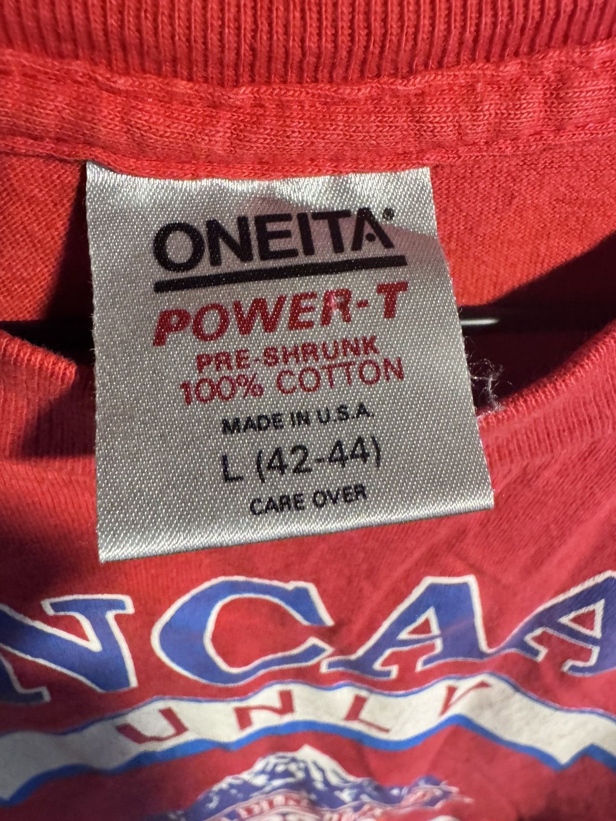 Other Vintage 1990 UNLV Runnin’ Rebels NCAA Final 4– Single Stitch Size US L / EU 52-54 / 3 - 3 Thumbnail