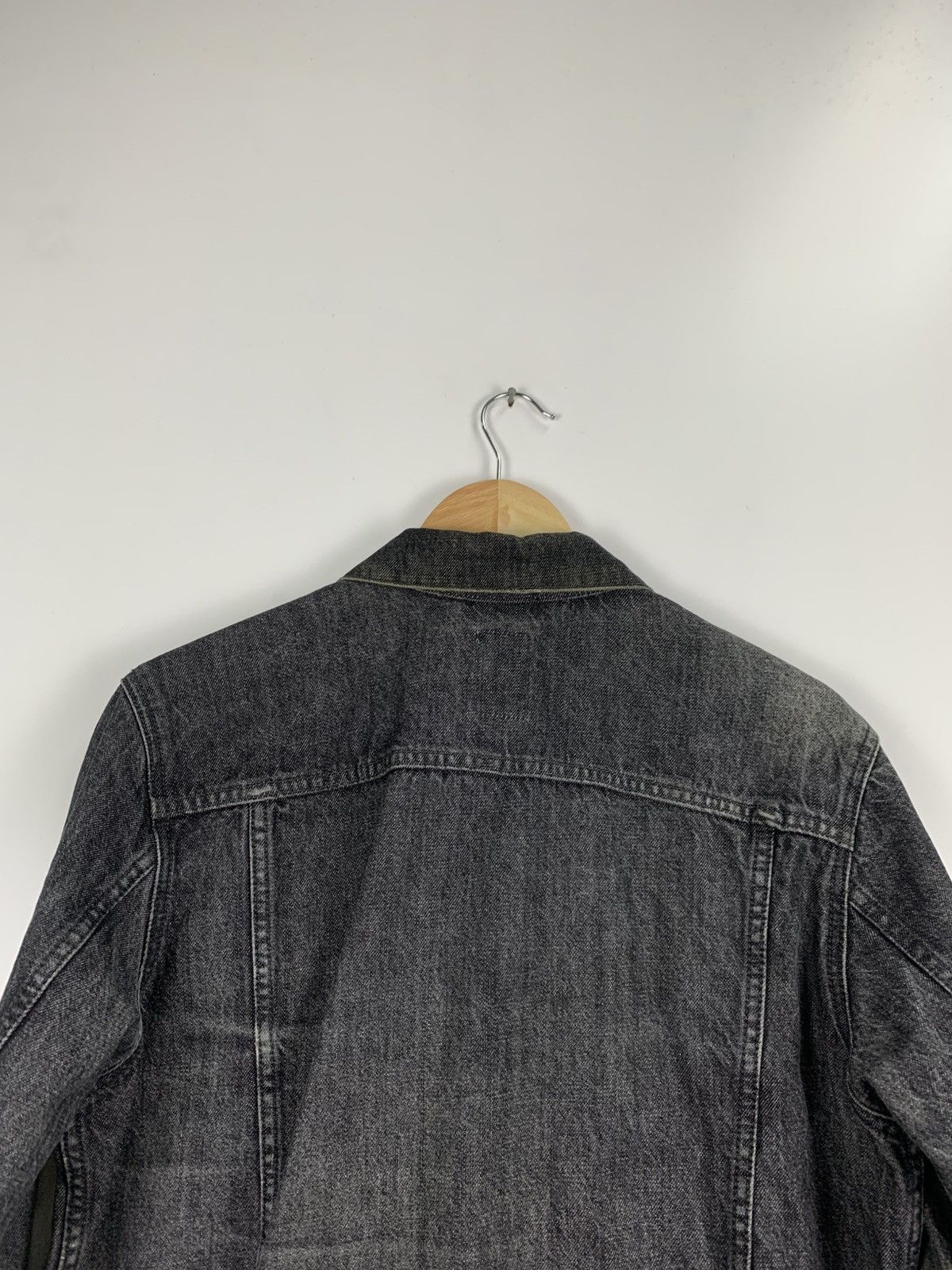 Japanese Brand Vintage Black Number Denim Jacket Size US L / EU 52-54 / 3 - 16 Thumbnail