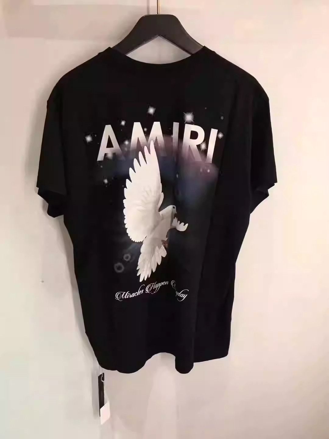 Amiri Amiri dove of peace print short-sleeved T-shirt Size US S / EU 44-46 / 1 - 1 Thumbnail
