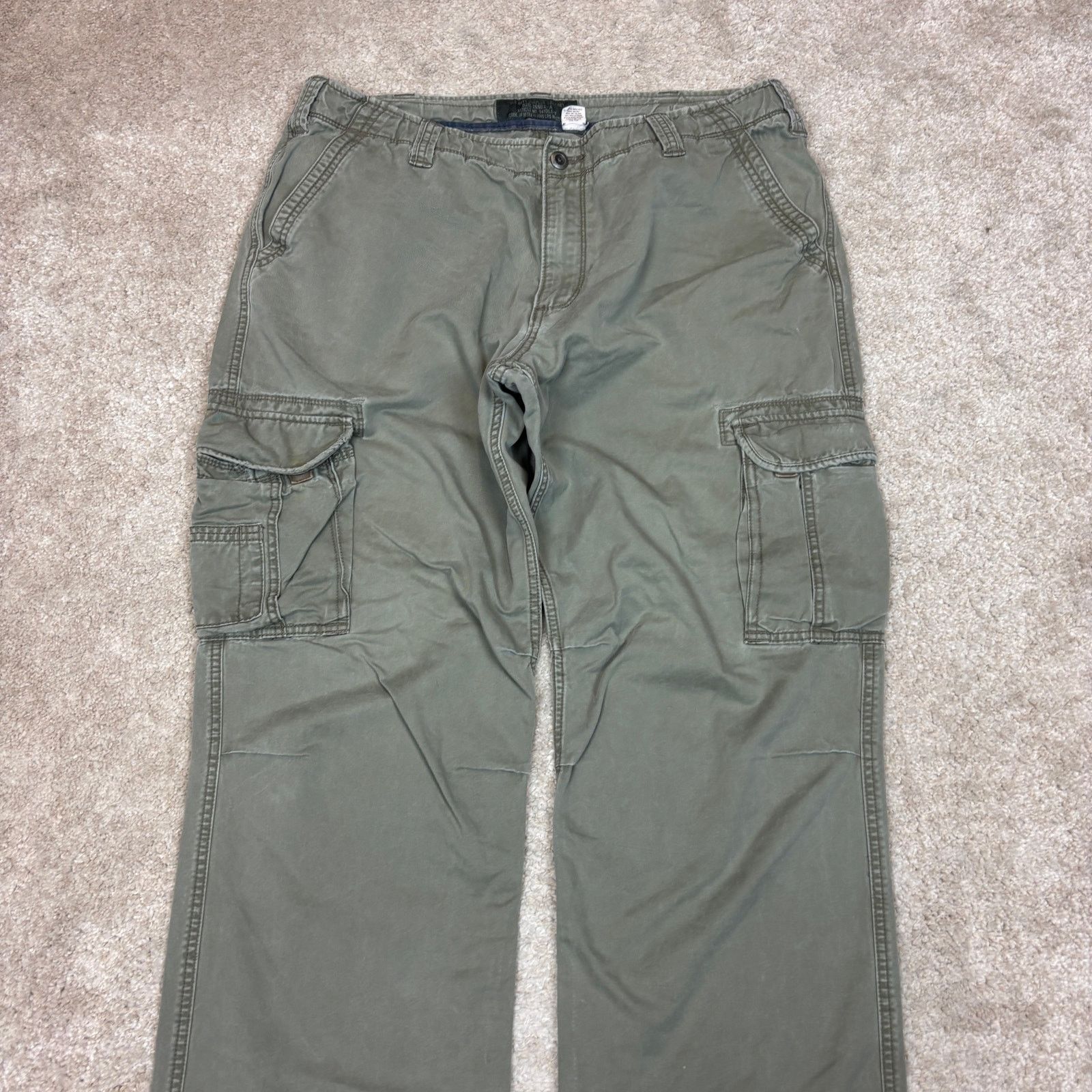 Old Navy Vintage Old Navy Surplus Cargo Pants Skater 38x30 Size US 38 / EU 54 - 4 Thumbnail