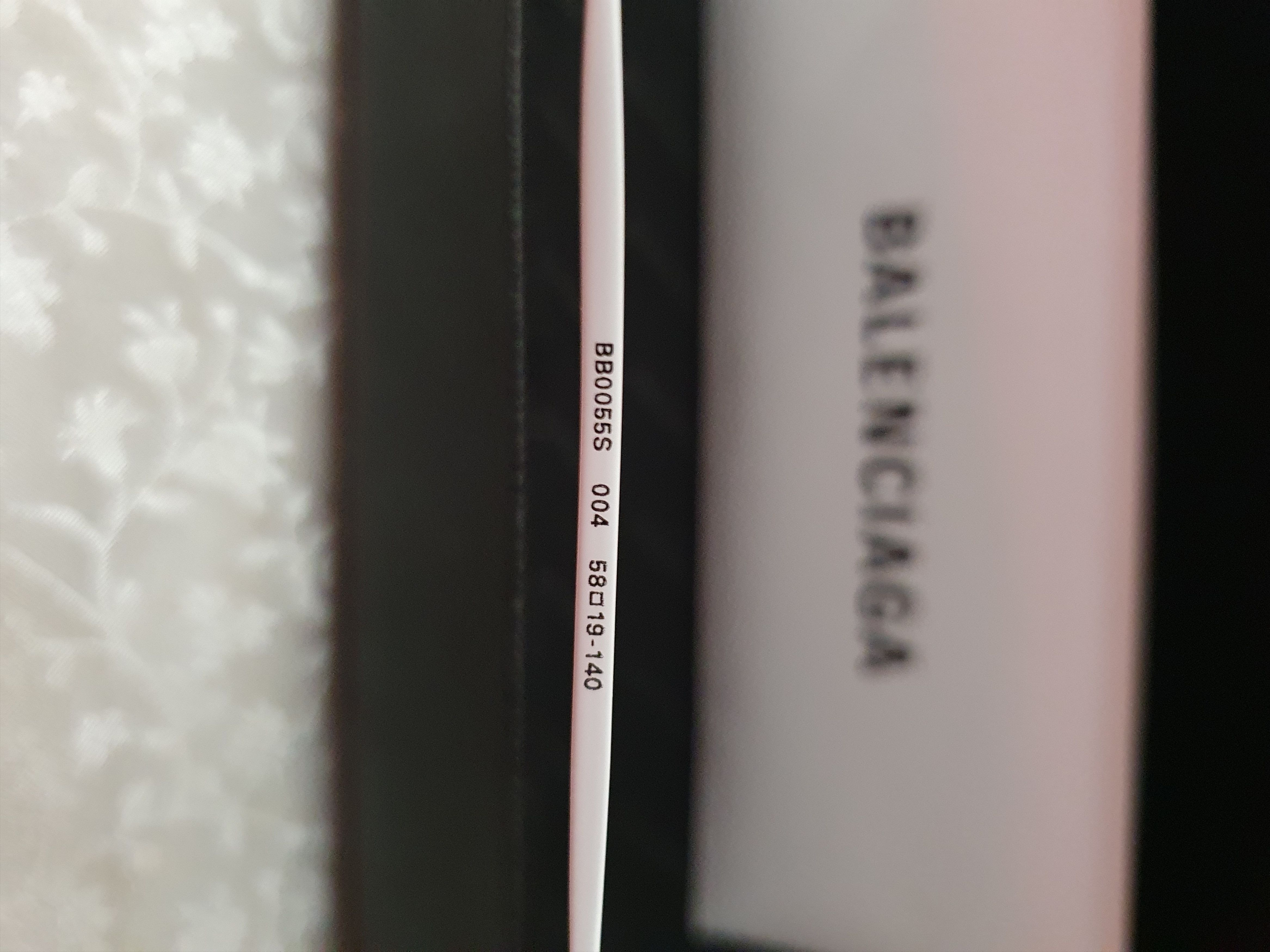 Balenciaga Balenciaga Unisex White Rainbow-Multilogo Y2k Sunglasses Size ONE SIZE - 5 Thumbnail