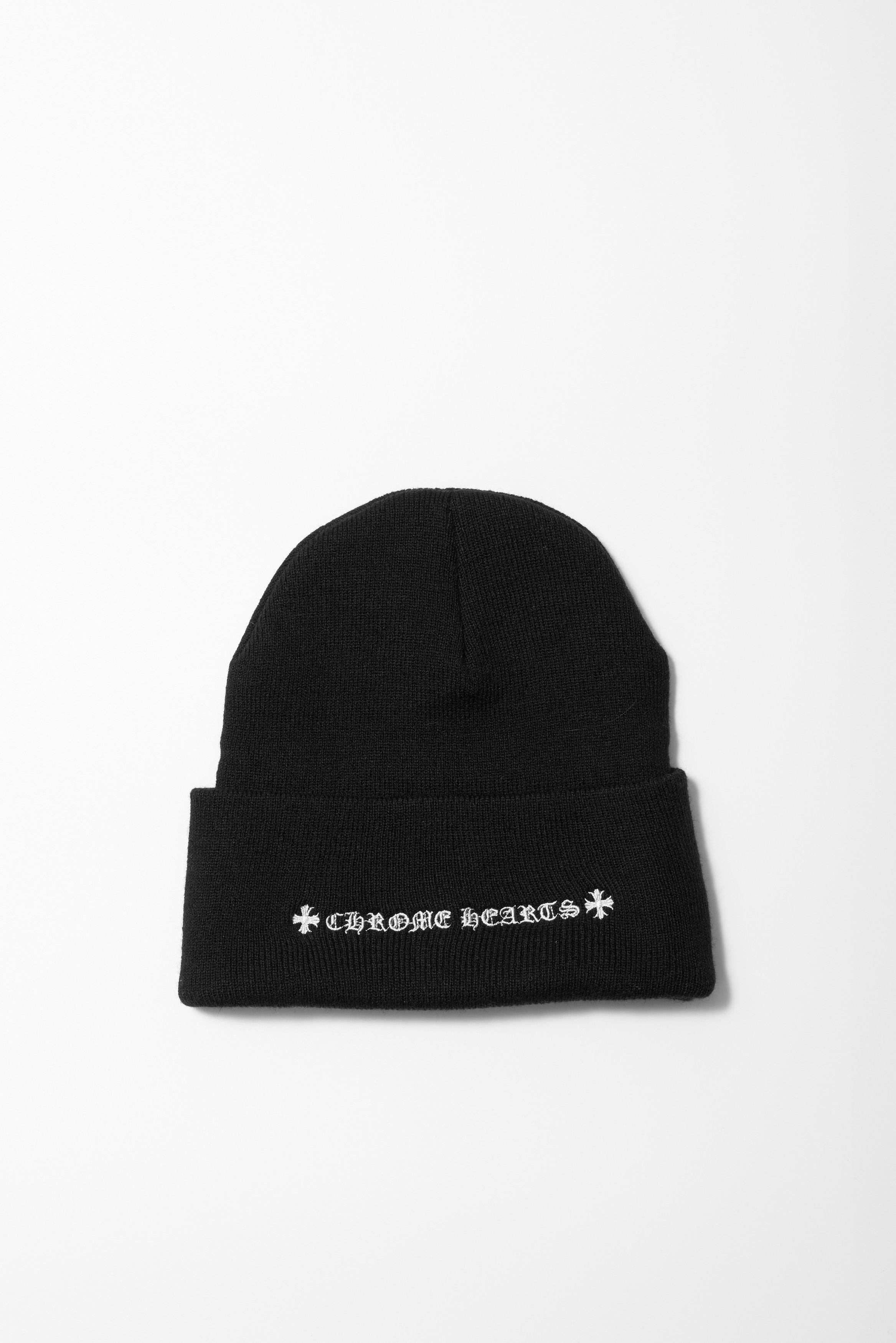 Chrome Hearts CHROME HEARTS classic beanie black Size ONE SIZE - 3 Thumbnail