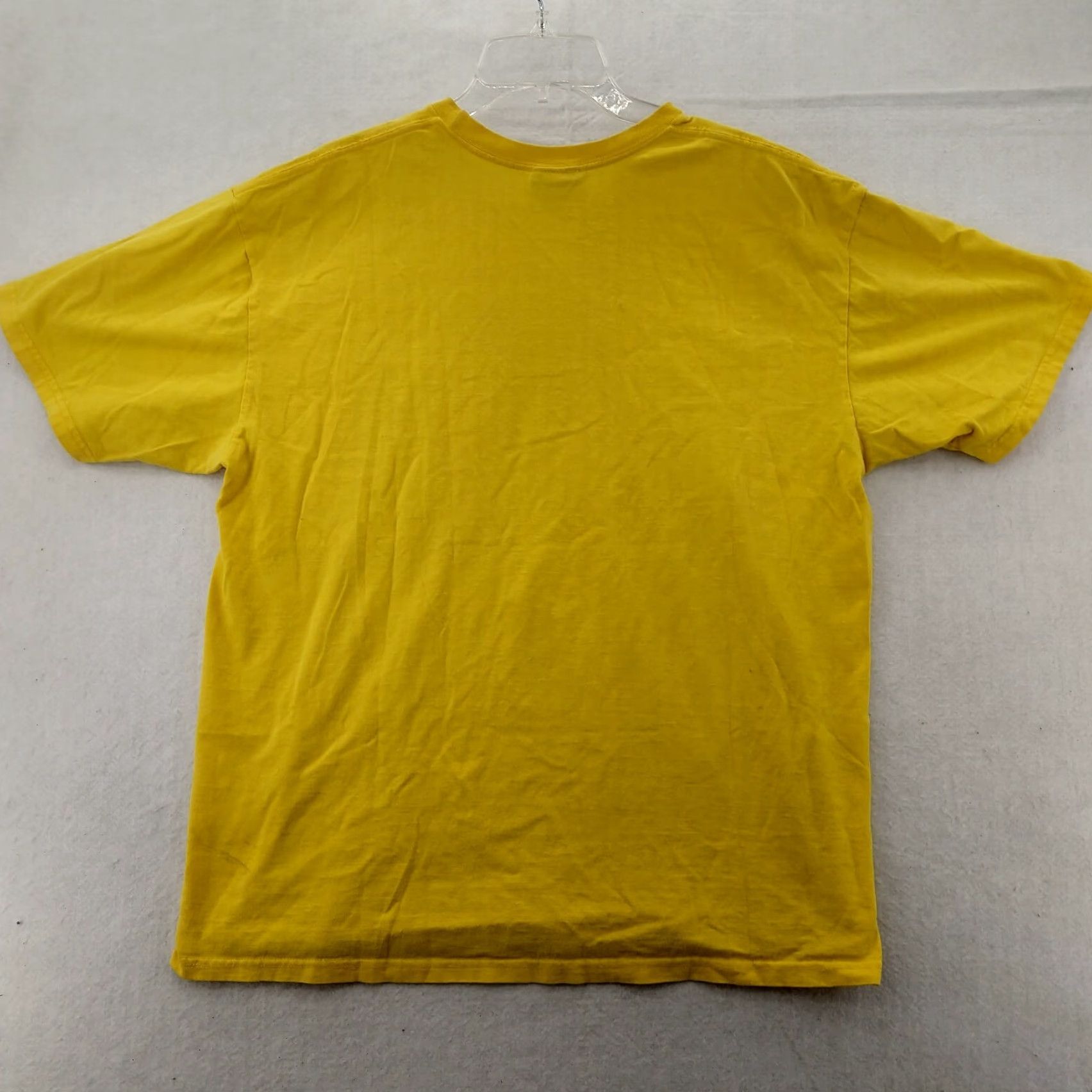 Nike VINTAGE Nike Sweater Crewneck Sweatshirt XL Yellow Swoosh Mens Pullover 90s Theme Metal Decade Size US XL / EU 56 / 4 - 2 Thumbnail