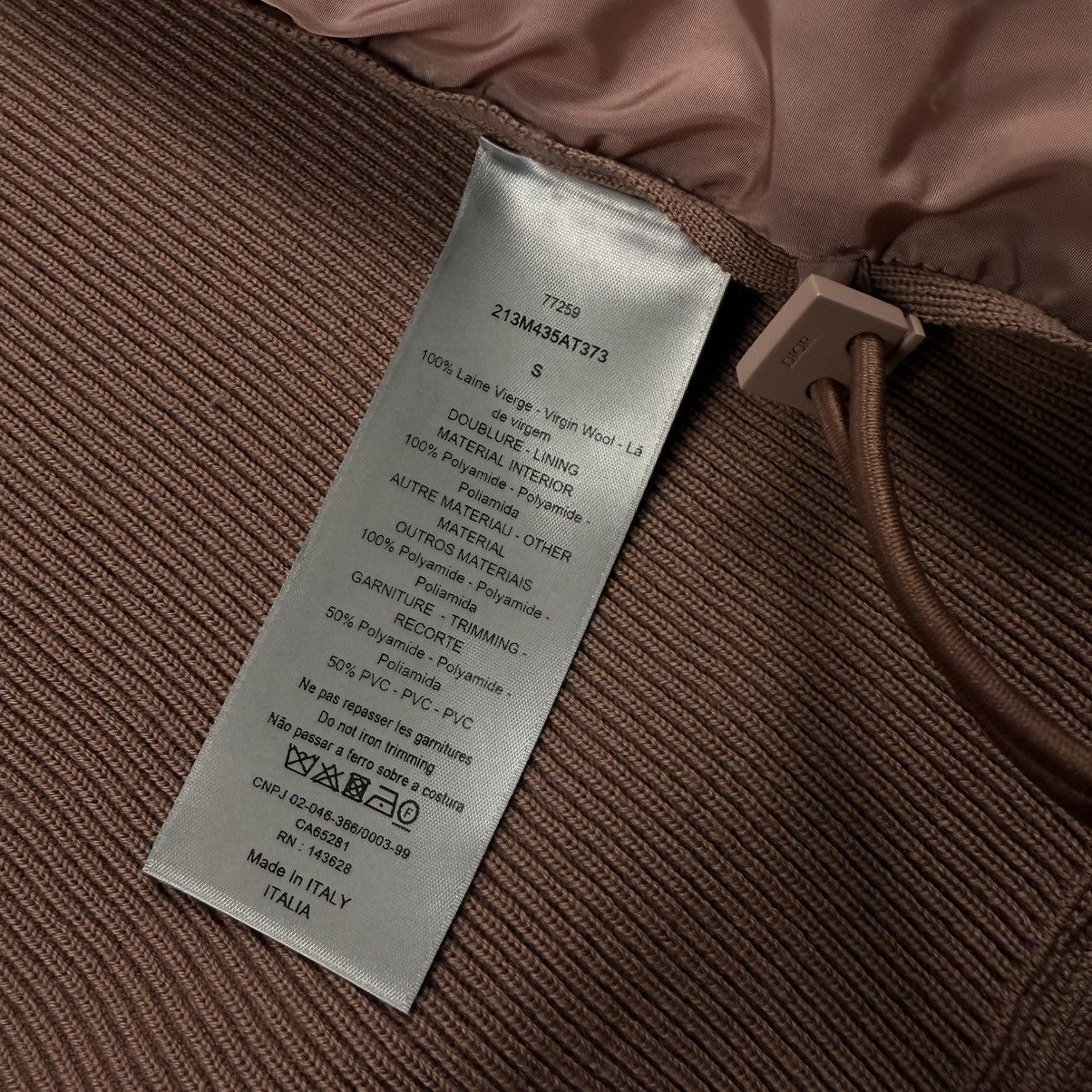 Dior Dior Oblique Knit Down ʼRose’ Jacket Size US S / EU 44-46 / 1 - 8 Thumbnail