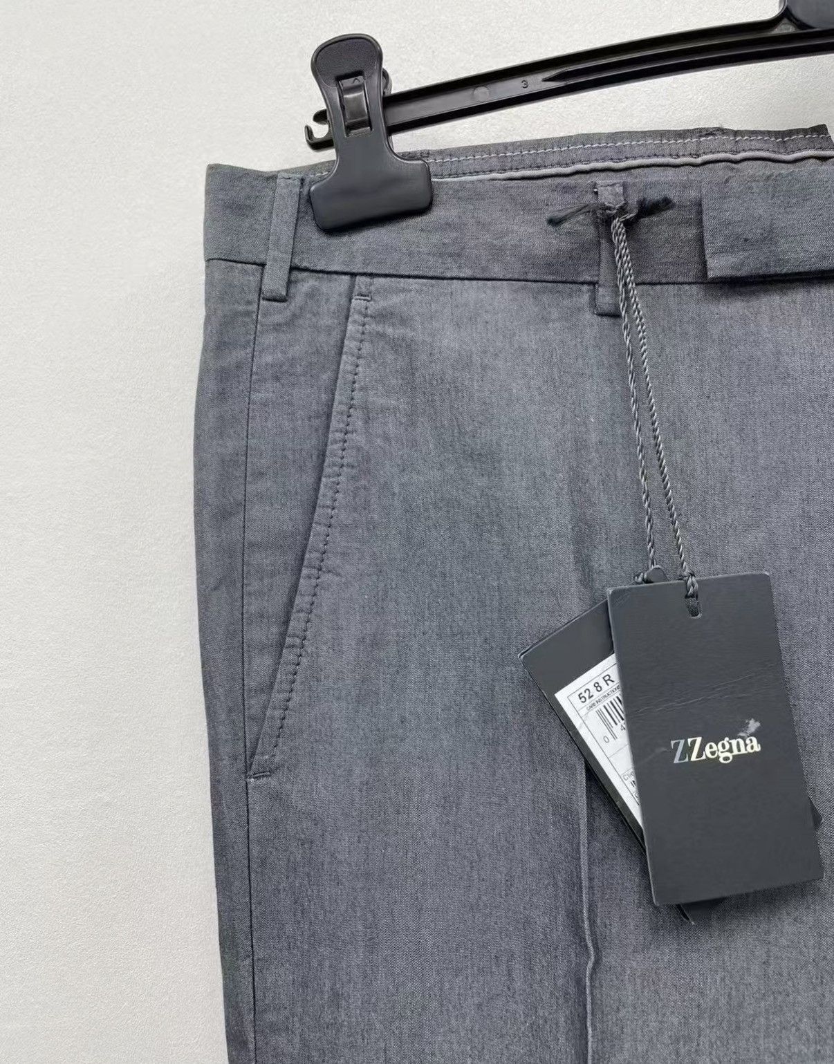 Z Zegna ZEGNA 100% Cotton Casual Pants J30 Size US 36 / EU 52 - 3 Thumbnail