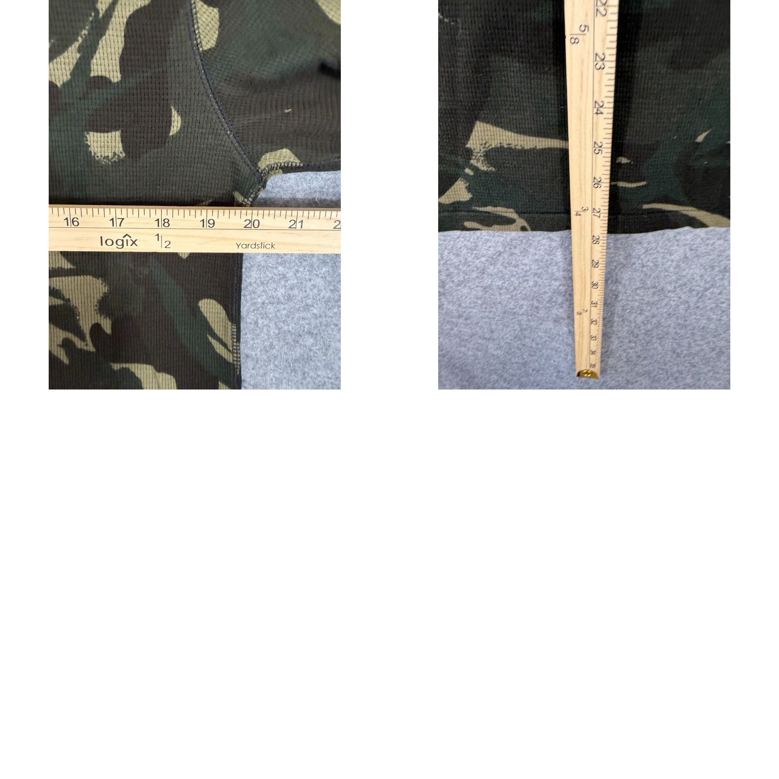 Polo Ralph Lauren Polo Ralph Lauren Thermal Shirt Mens S Green Camouflage Waffle Knit Long Sleeve Crew Neck Size US S / EU 44-46 / 1 - 9 Thumbnail