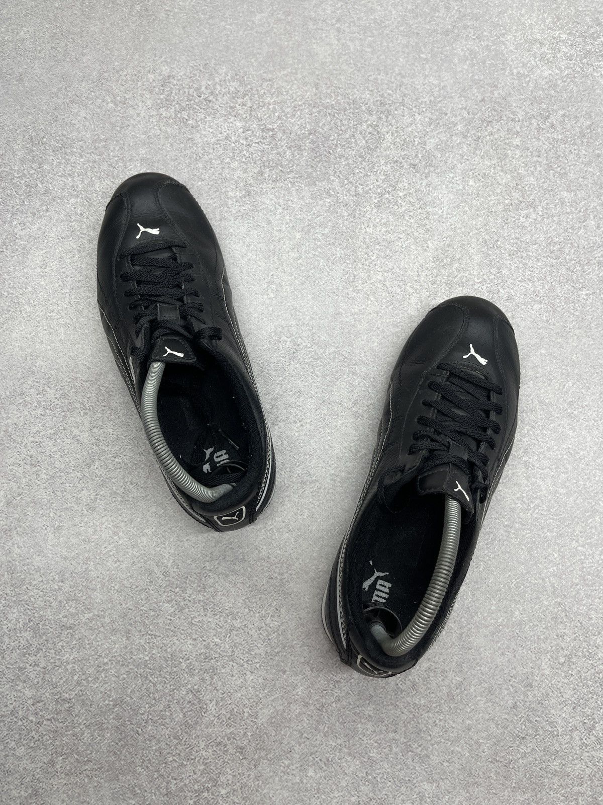 Puma Vintage Puma Speedcat Leather Sneakers Black Japan Style Y2K Size US 7.5 / EU 40-41 - 12 Thumbnail