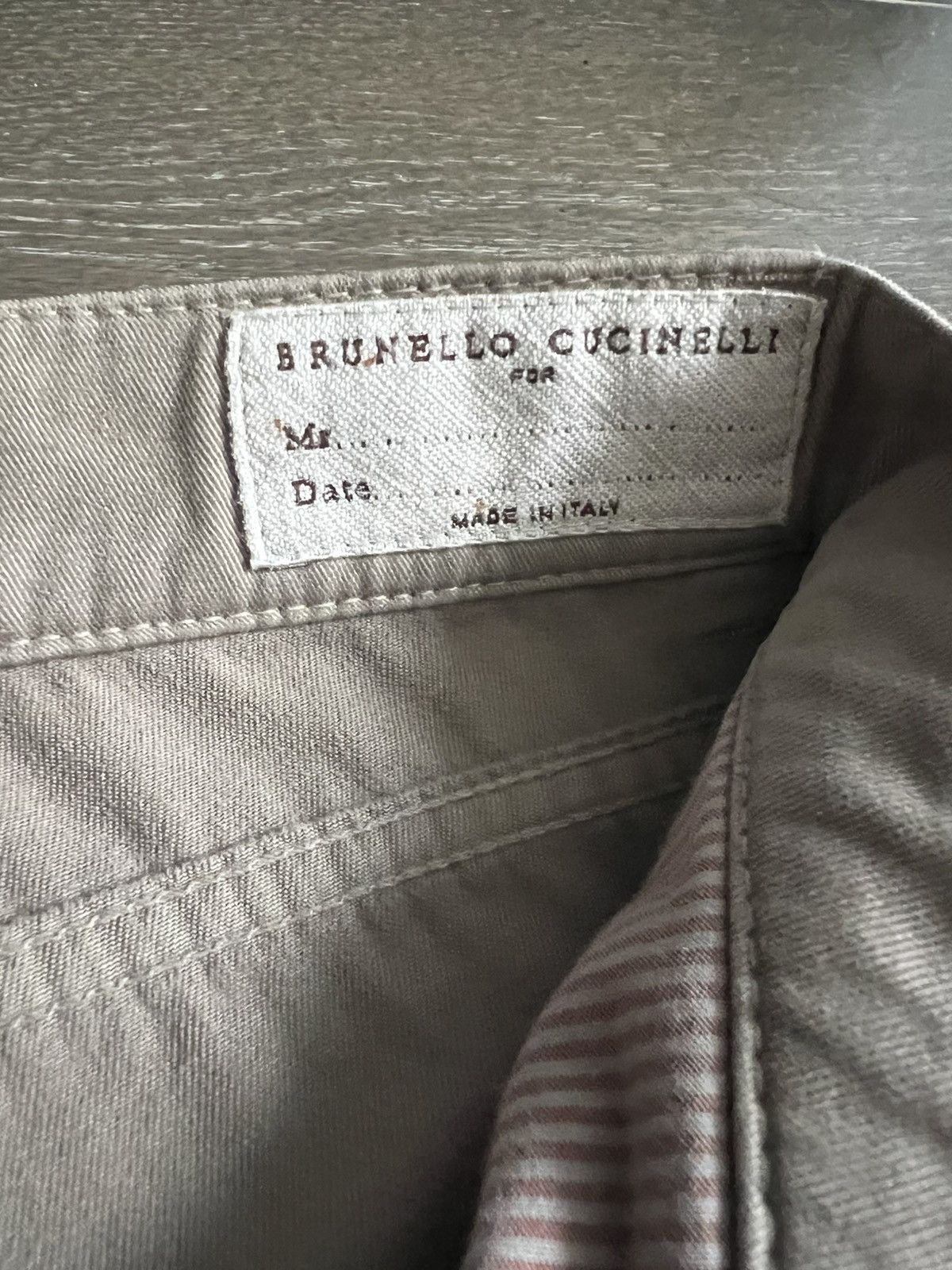 Brunello Cucinelli Soft Cotton Pants 34x32 (IT 50) Size US 32 / EU 48 - 5 Thumbnail