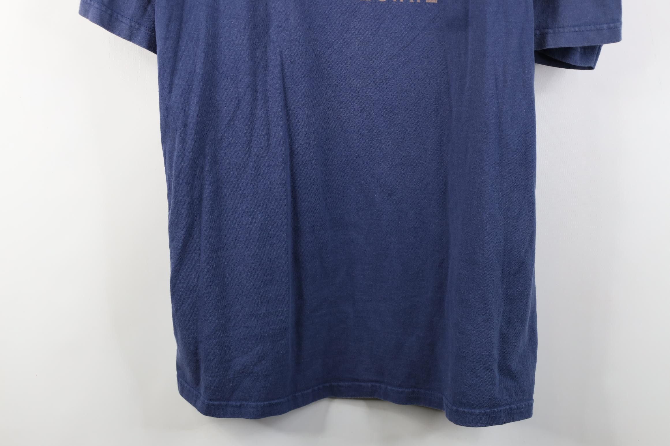 Vintage Vintage 90s Streetwear Florida Sunshine State T-Shirt Blue Size US XXL / EU 58 / 5 - 3 Thumbnail